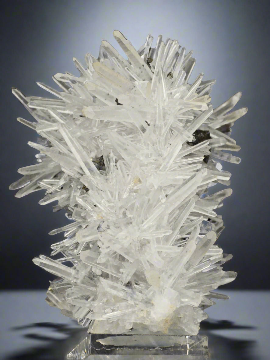 CHALCOPYRITE with QUARTZ (cabinet)