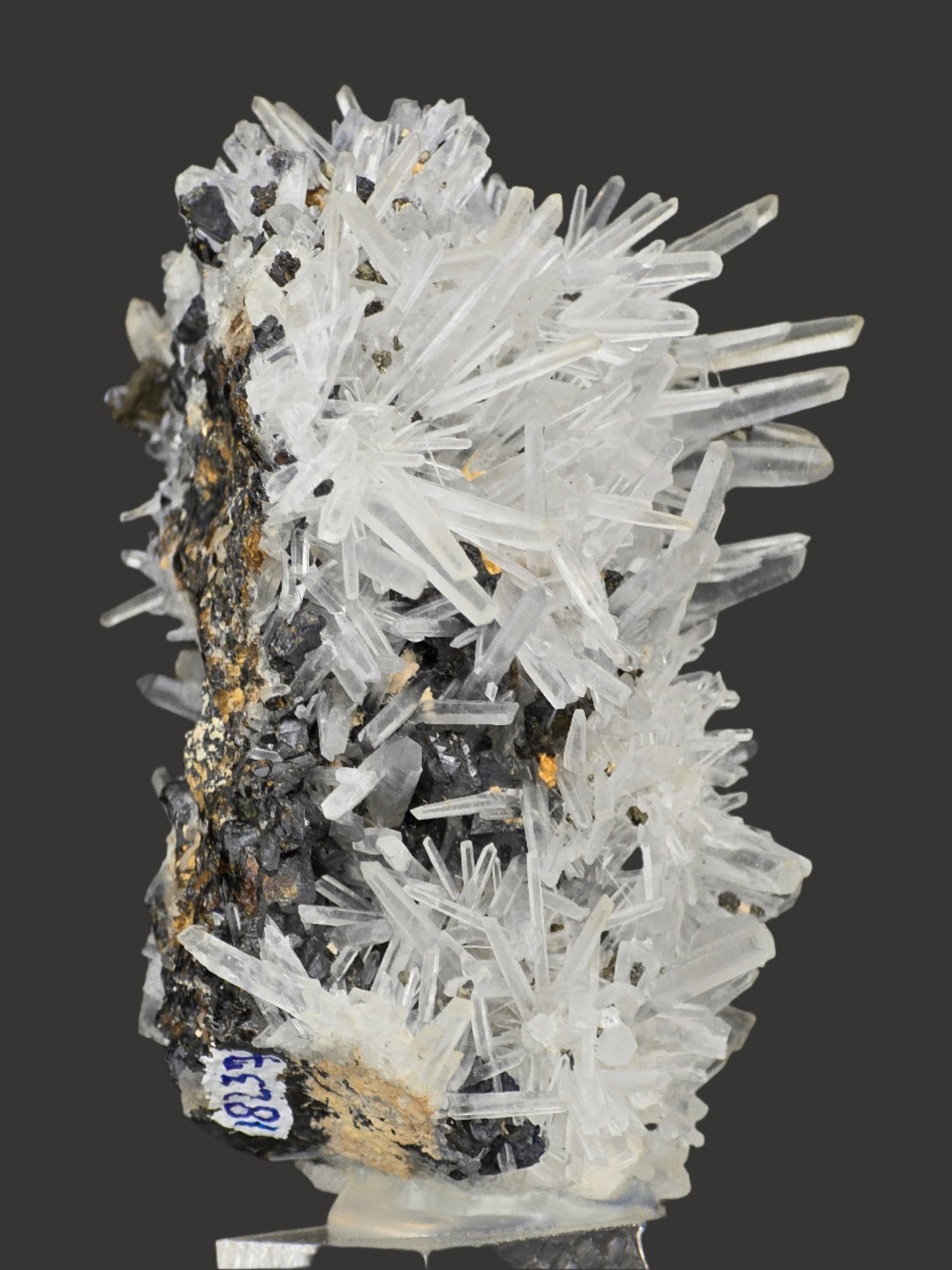 CHALCOPYRITE with QUARTZ (cabinet)