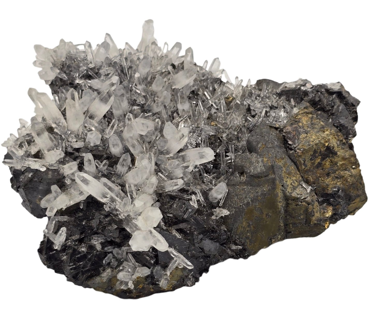 CHALCOPYRITE, SPHALERITE, QUARTZ CABINET