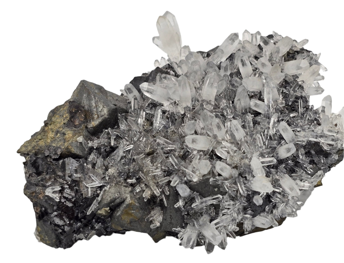 CHALCOPYRITE, SPHALERITE, QUARTZ CABINET