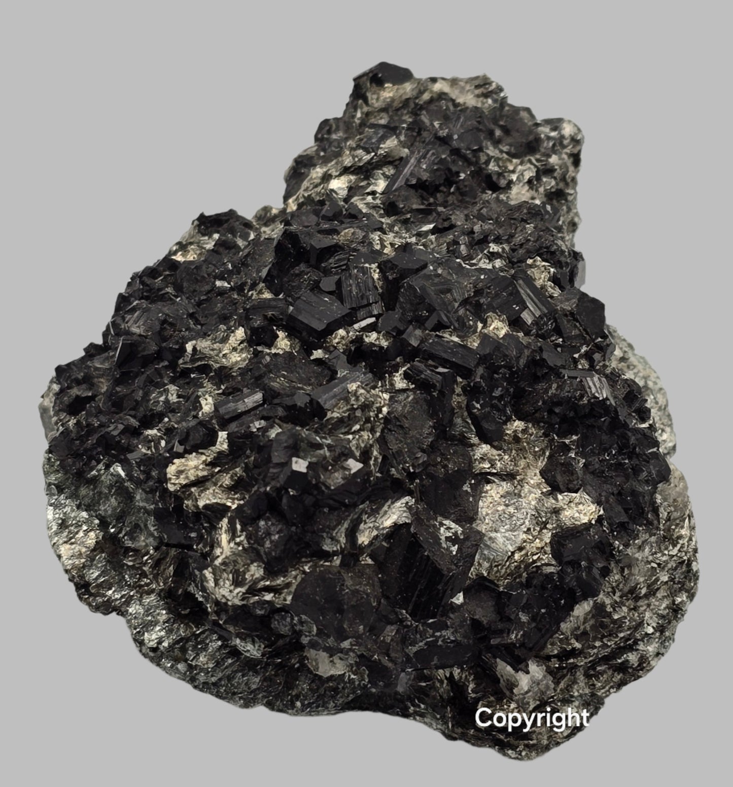 SCHORL (BLACK TOURMALINE) (large cabinet)