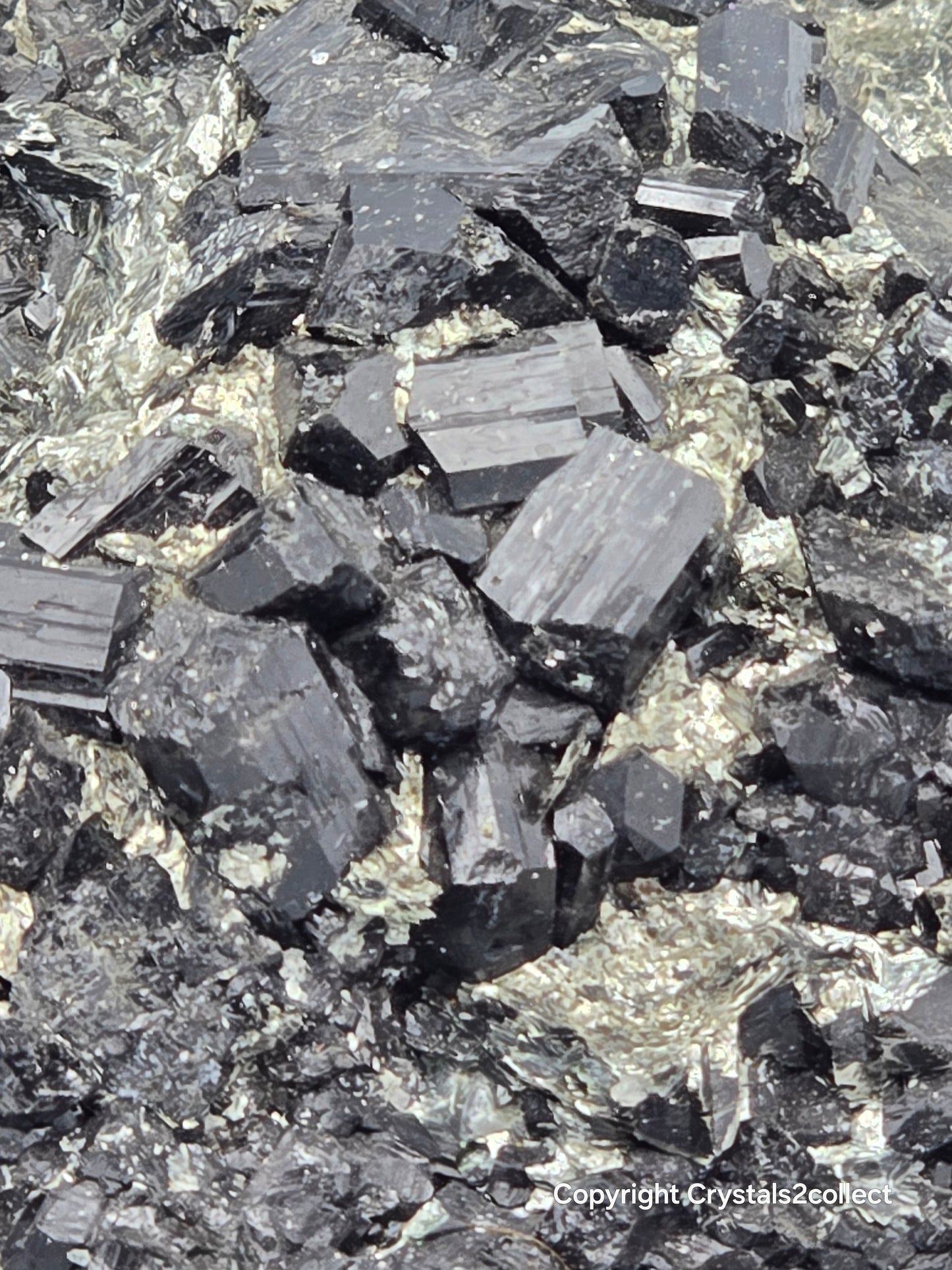 SCHORL (BLACK TOURMALINE) (large cabinet)