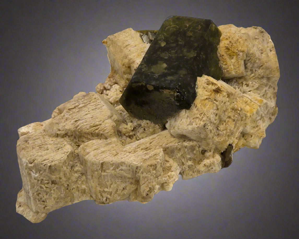 FLUORAPATITE, MUSCOVITE, AMAZONITE cabinet