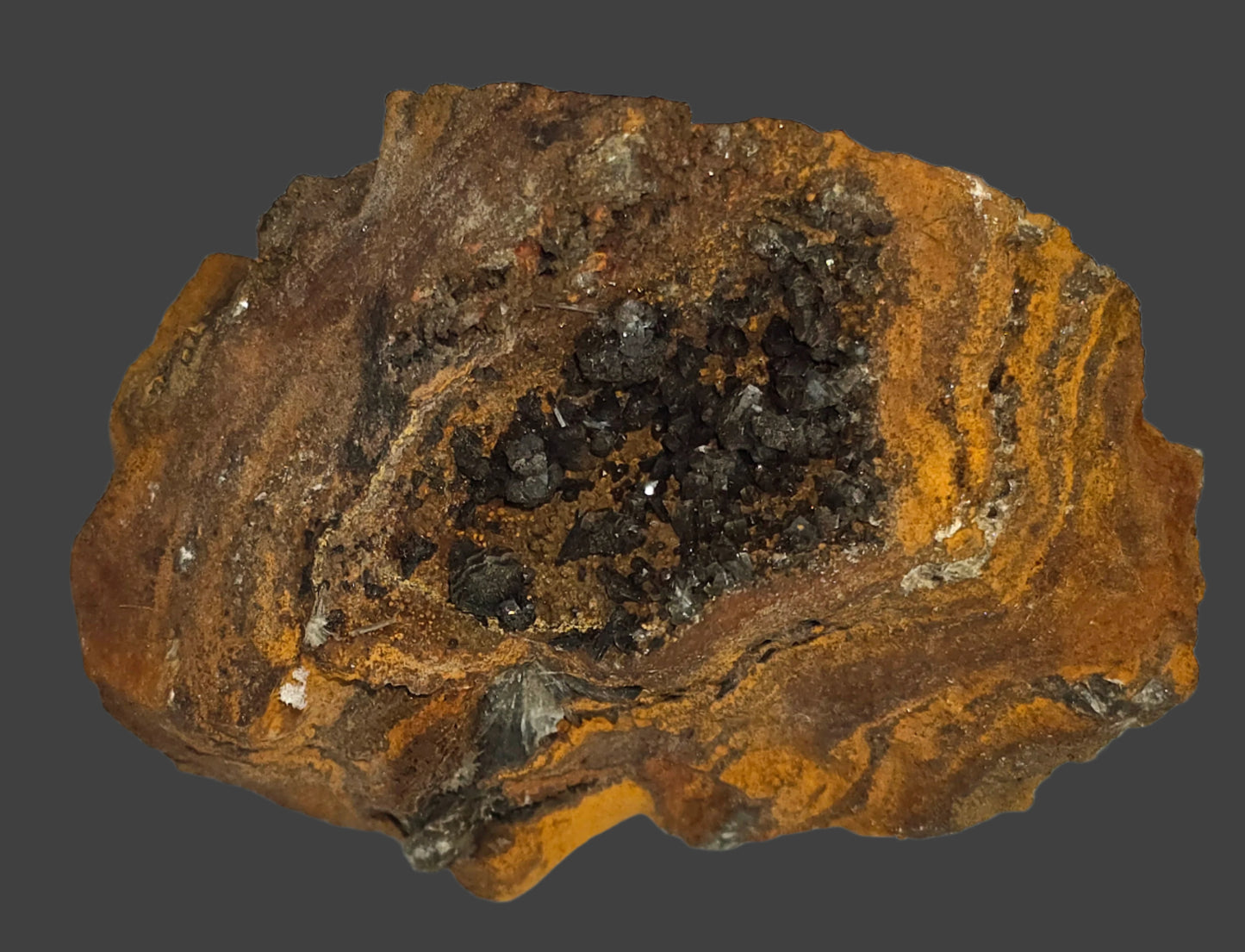 ADAMITE on LIMONITE (small cabinet)