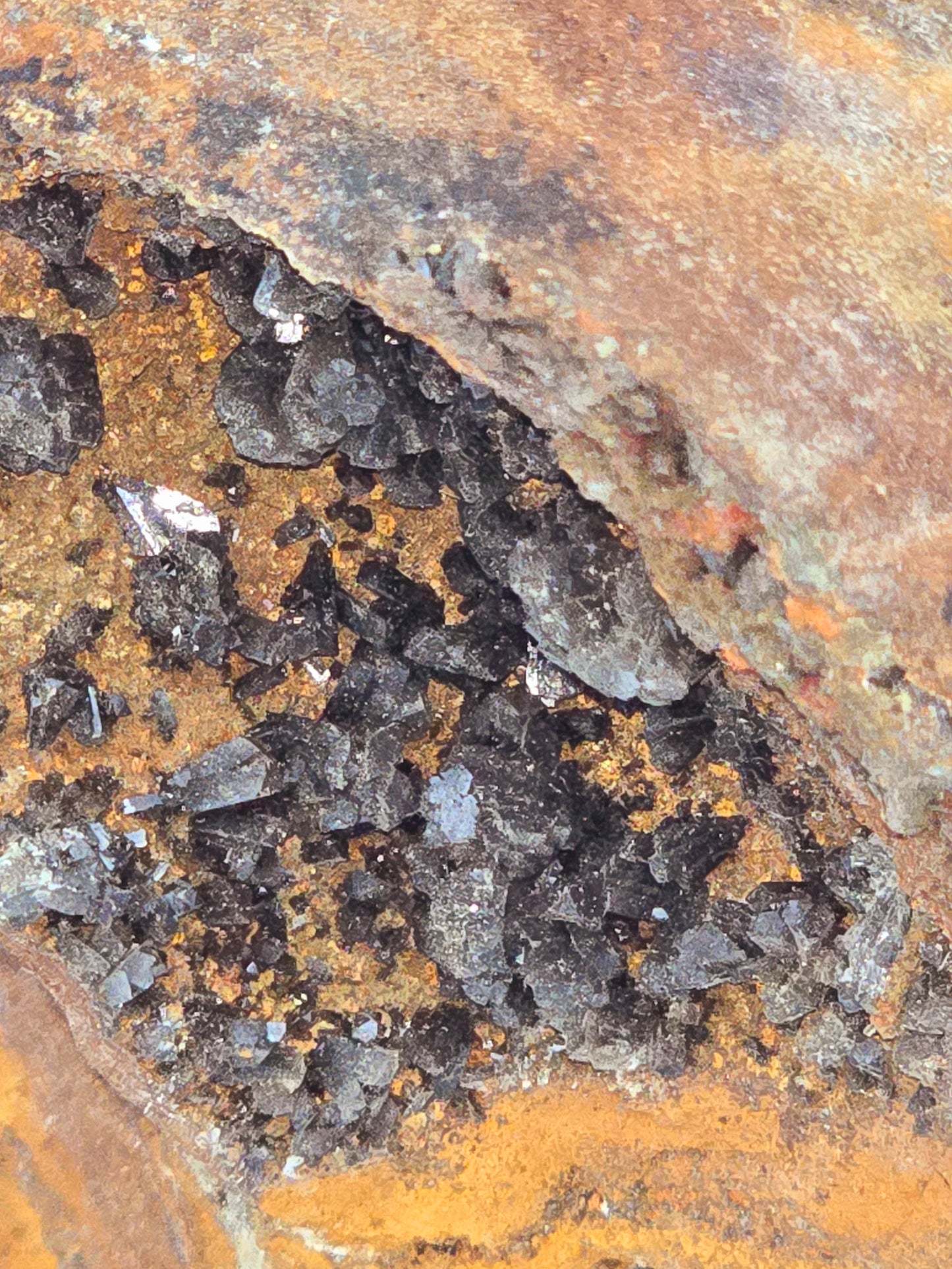 ADAMITE on LIMONITE (small cabinet)
