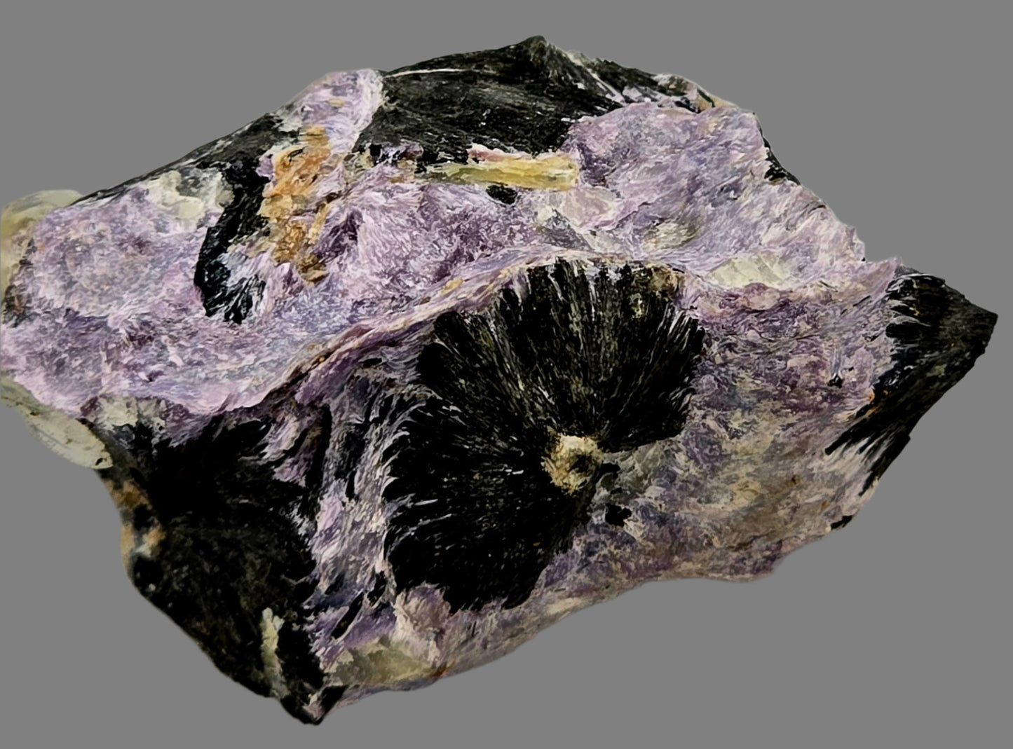 CHAROITE with AEGIRINE MINIATURE