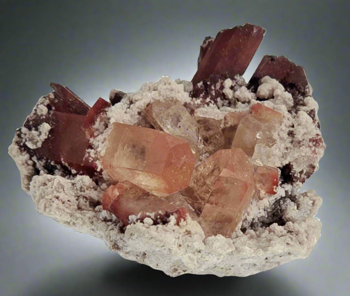 TOPAZ imperial, COLOUR SHERRY, RHYOLITE (miniature)