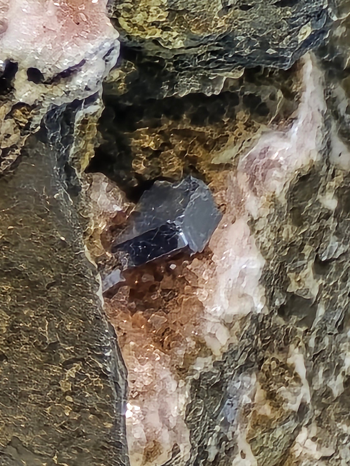 SMITHSONITE (COBALTOAN) with UNKNOWN MINERAL (small cabinet)