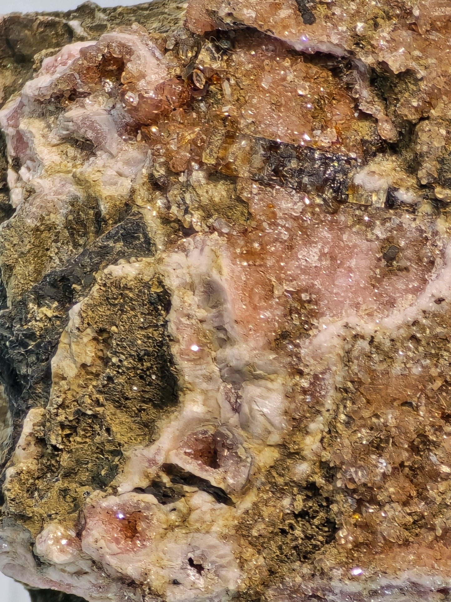 SMITHSONITE (COBALTOAN) with UNKNOWN MINERAL (small cabinet)