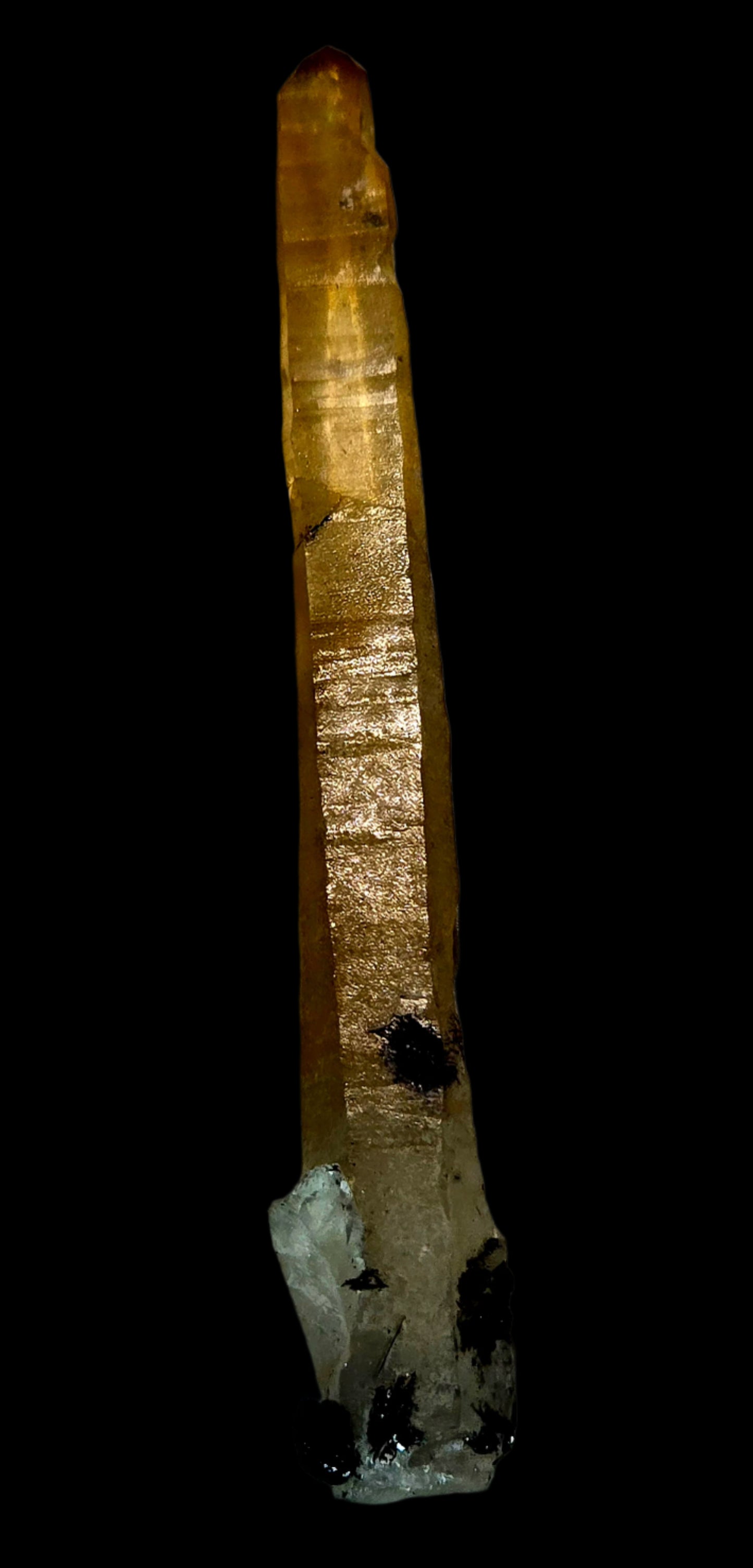 QUARTZ (SMOKEY-SINGLE CRYSTAL, small cabinet)