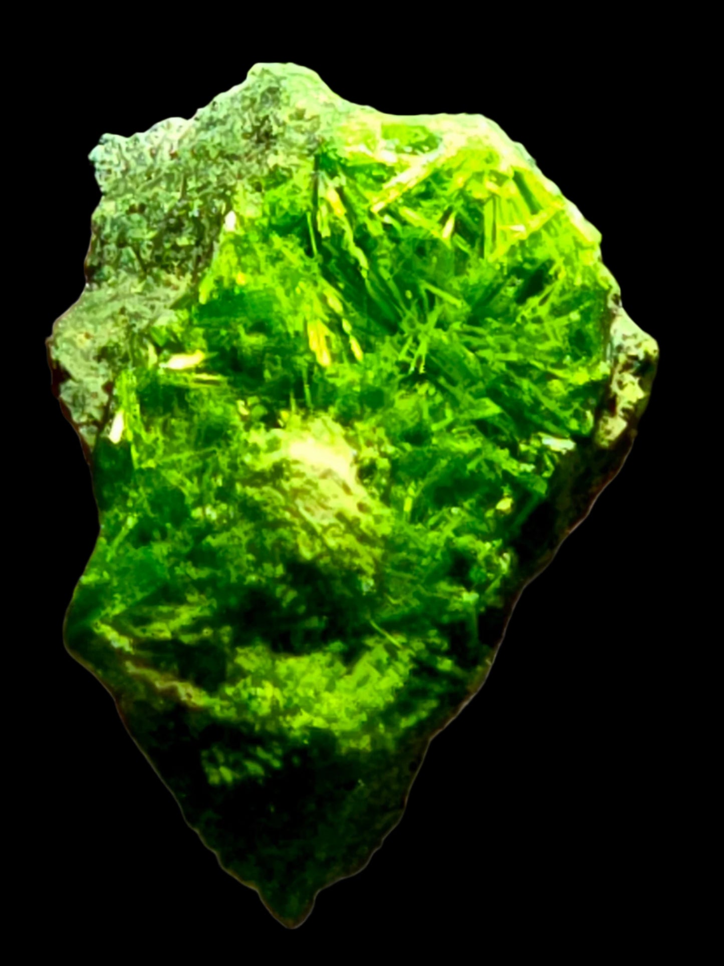 CUPROSKLODOWSKITE (RADIOACTIVE) (miniature)