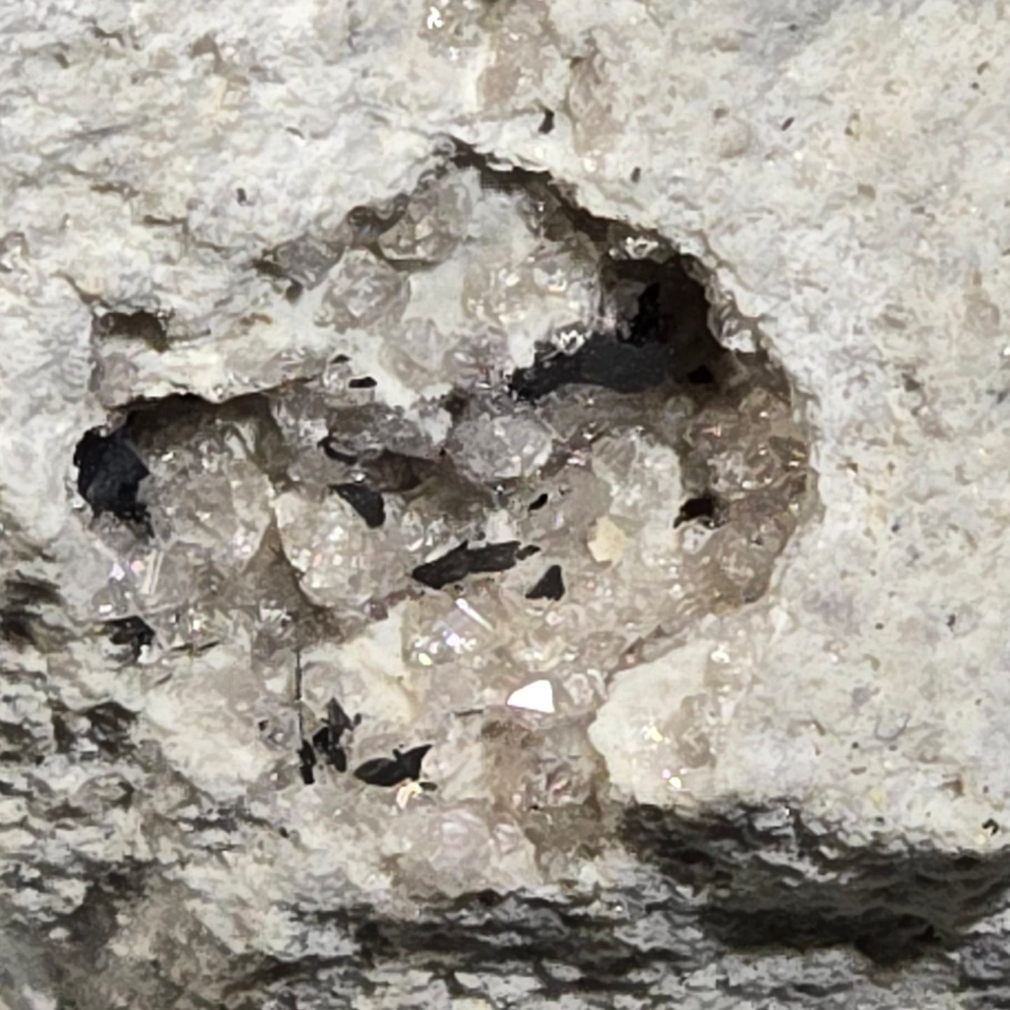 PSEUDOBROOKITE (small cabinet) CHECK THE MICROSCOPICAL PICTURES