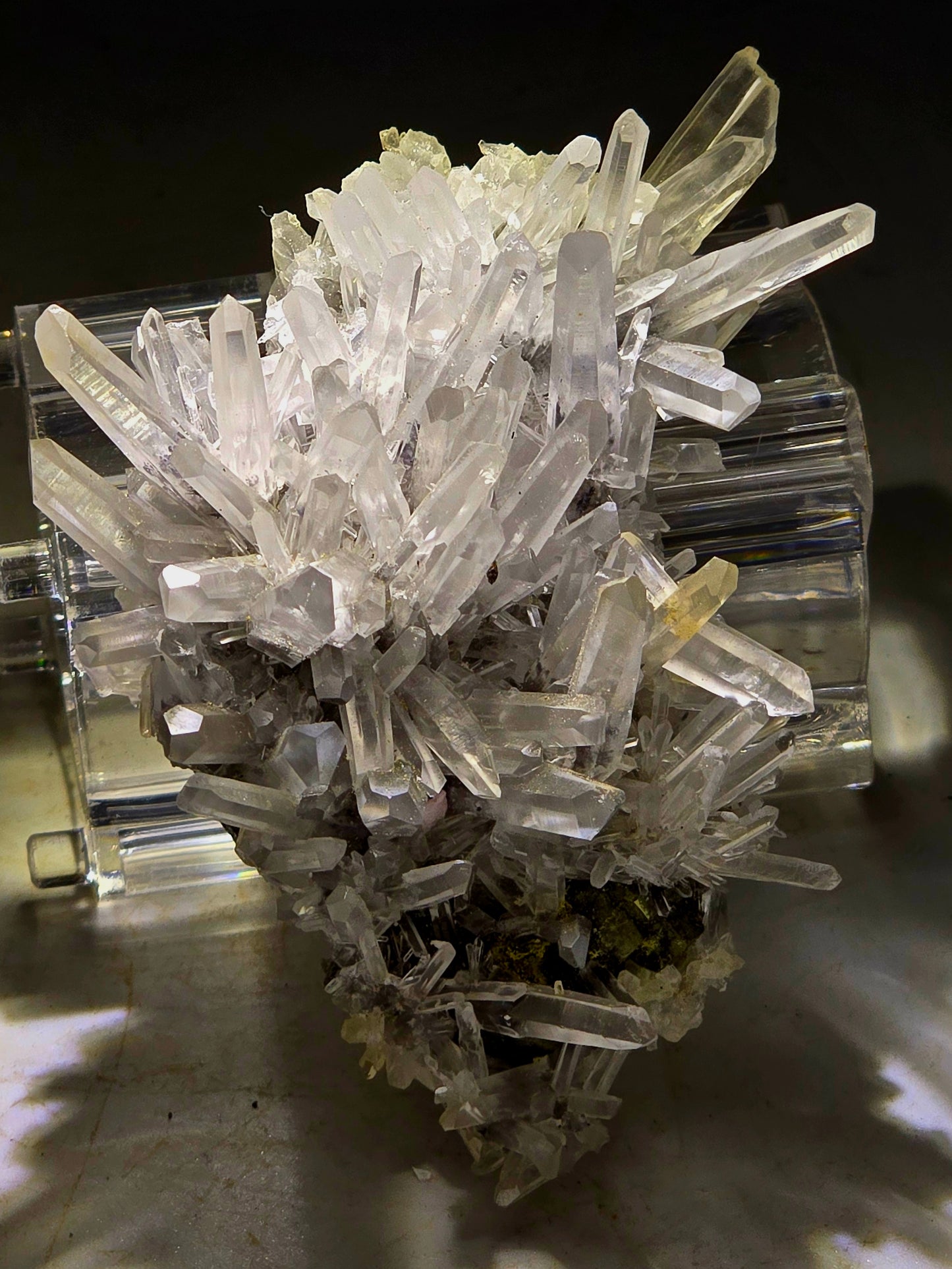 CHALCOPYRITE QUARTZ (small cabinet)