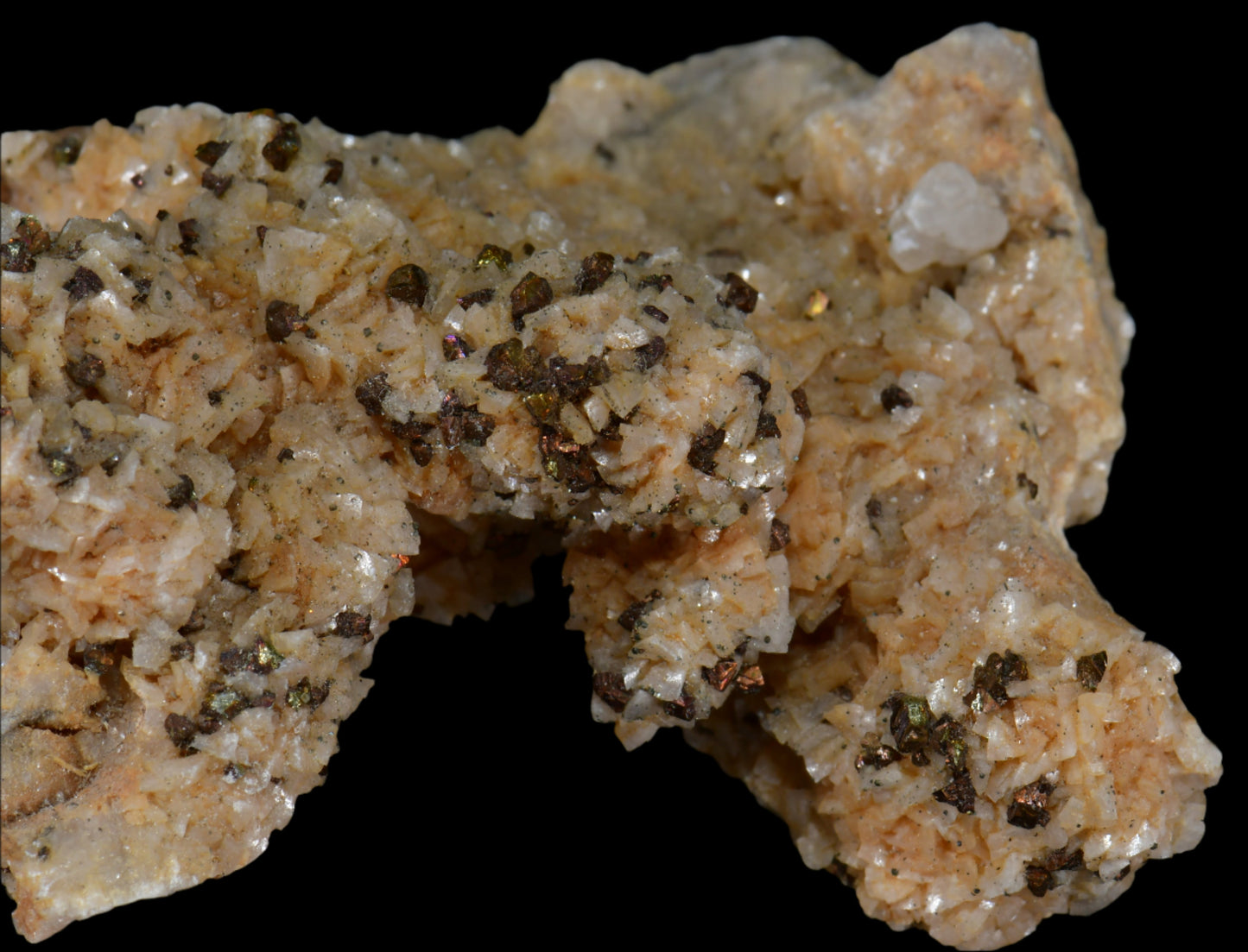 CALCITE with PYRITE (small cabinet)