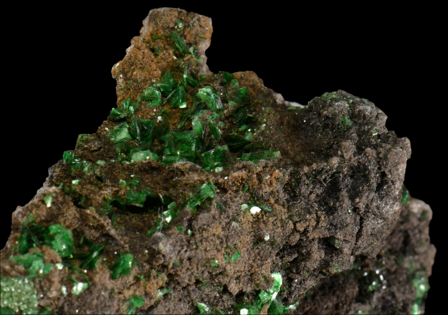TORBERNITE (CHALCOLITE) (small cabinet)