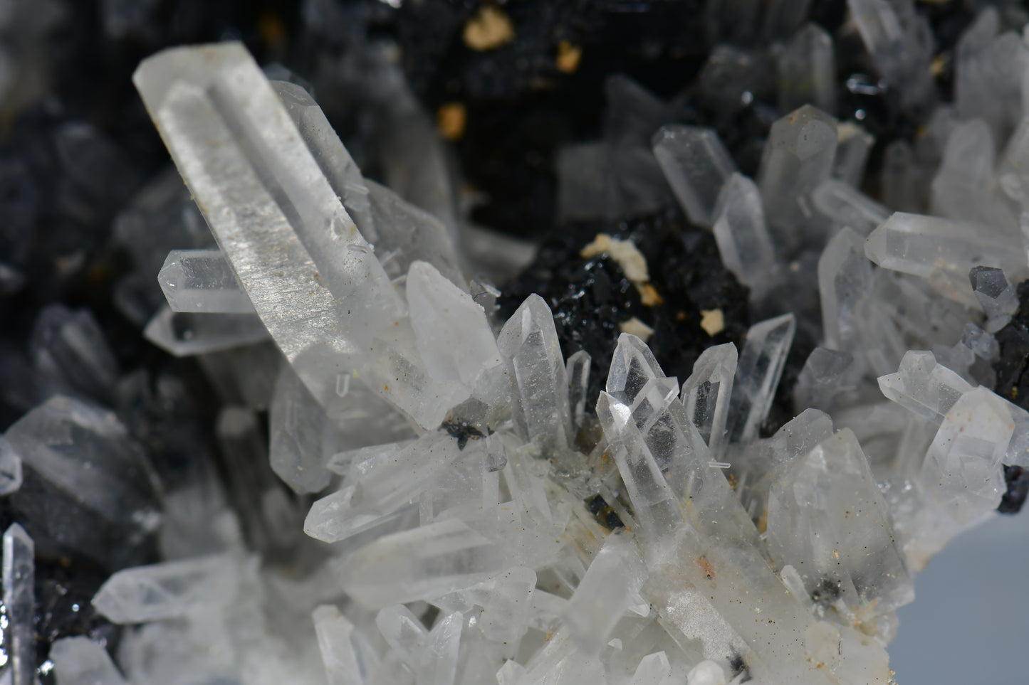 CHALCOPYRITE, QUARTZ, MANGANOCALCITE CABINET