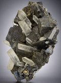 GALENA avec QUARTZ, HUARON, SAN JOSE DE HUAYLLAG DISTR. CERRO DE PASCO, PÉROU (petite armoire)