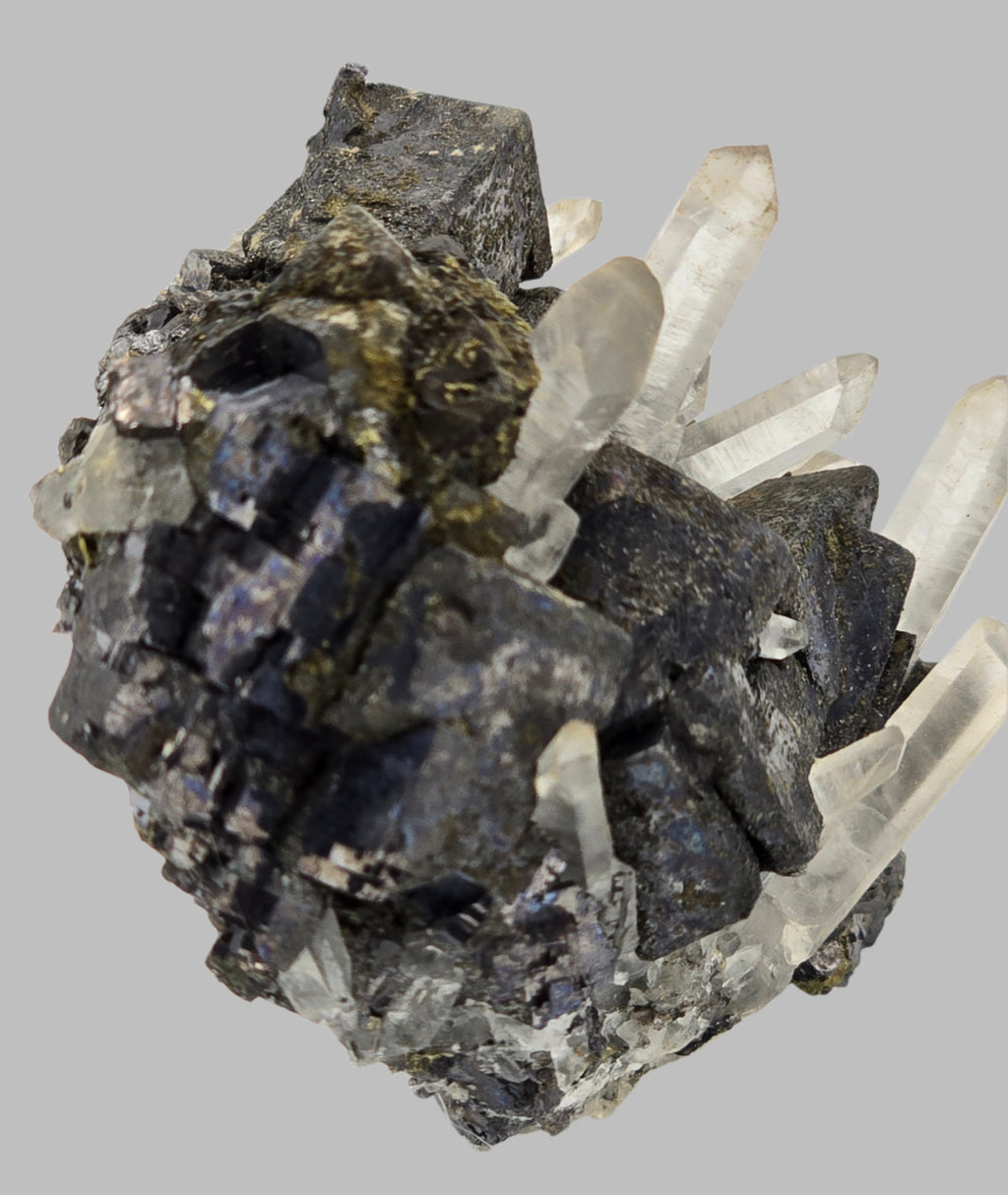 GALENA with QUARTZ (small cabinet)