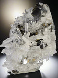 CHALCOPYRITE, PYRITE, SPHALERITE avec QUARTZ, SAN JOSE DE HUAYLLAY DISTR. CERRO DE PASCO PROV, PÉROU (miniature)