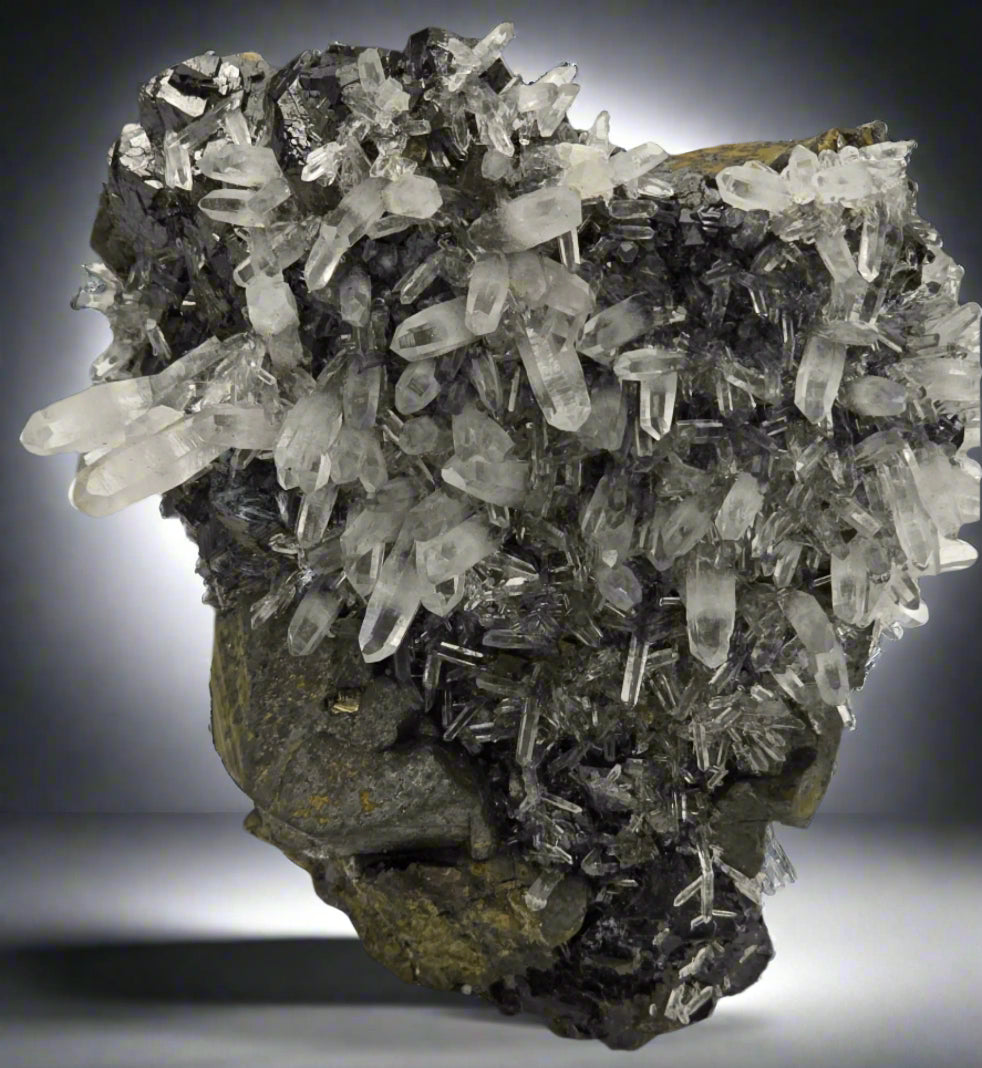 CHALCOPYRITE, SPHALERITE, QUARTZ  CABINET