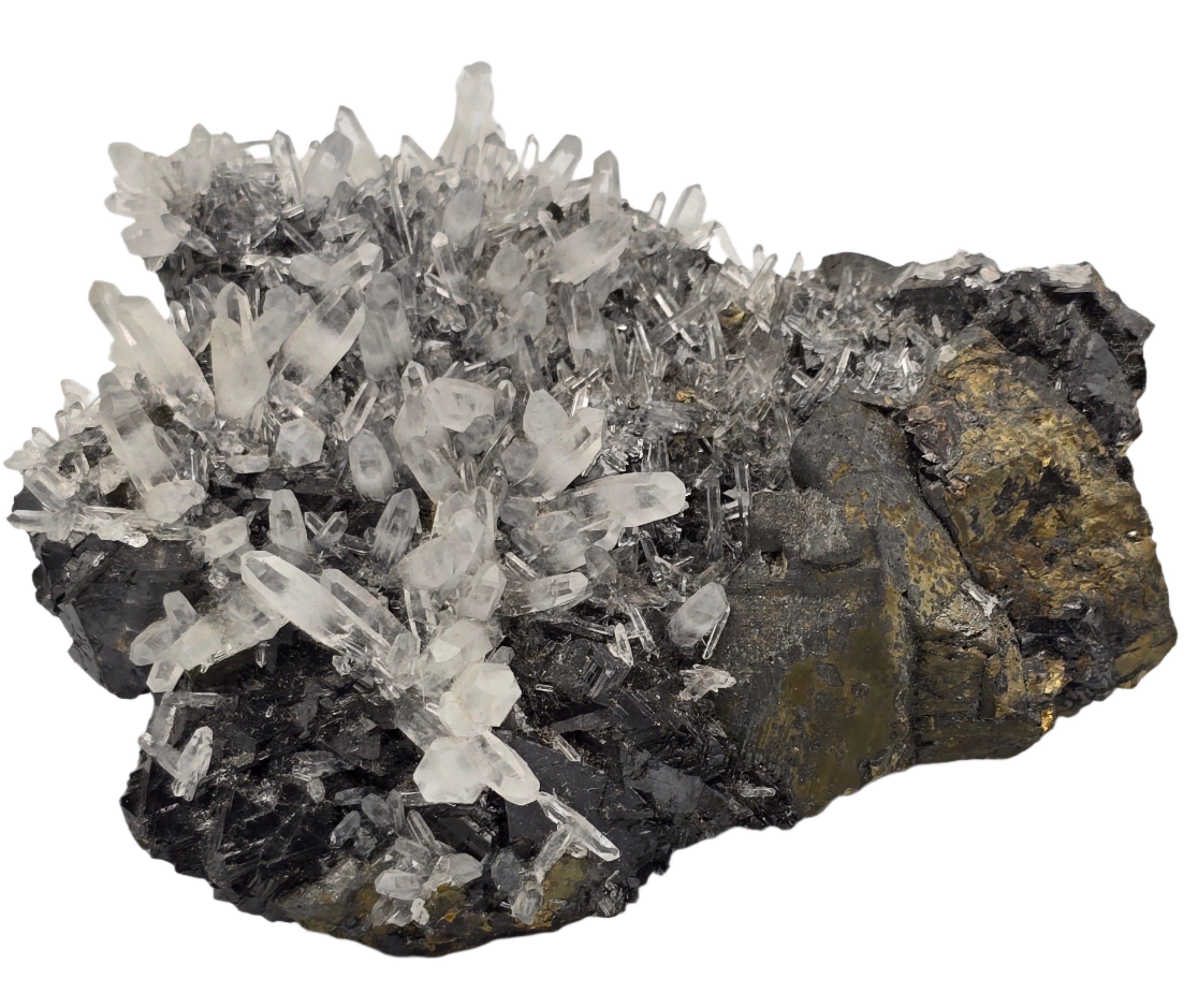 CHALCOPYRITE, SPHALERITE, QUARTZ  CABINET