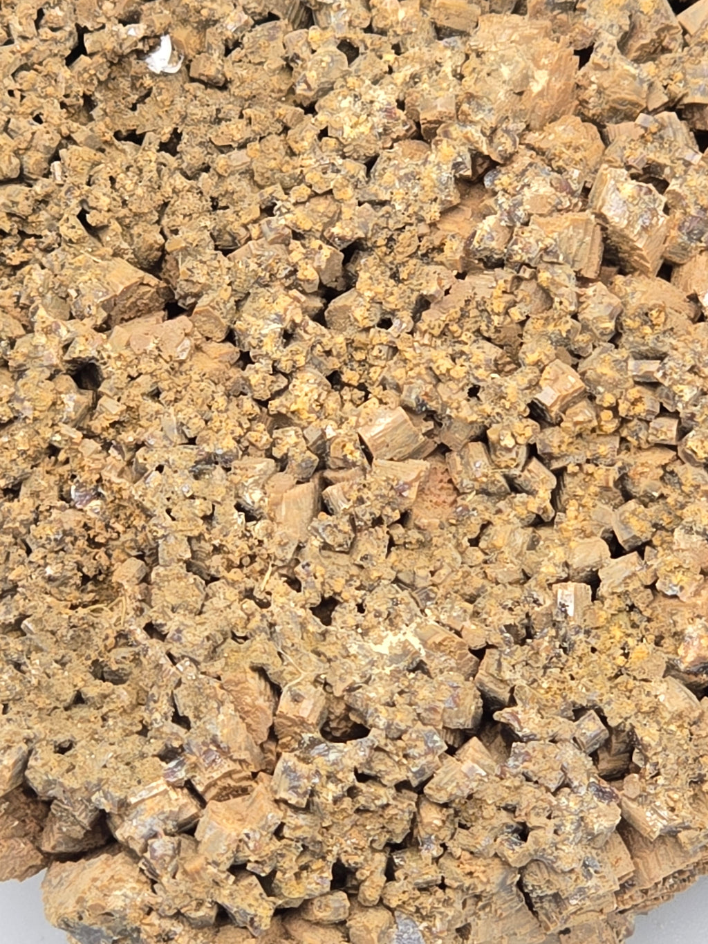 WULFENITE (pseudomorf after Galena) (large cabinet - unique specimen)