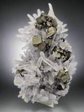 QUARTZ with PYRITE, SAN JOSE DE HUAYLLAY DISTR. CERRO DE PASCO PROV, PERU (small cabinet)