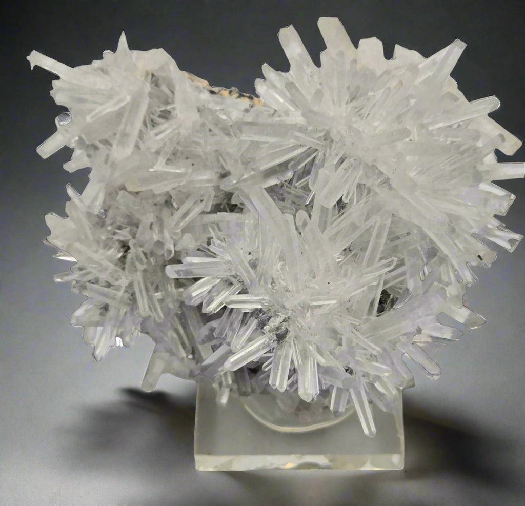 CHALCOPYRITE with QUARTZ and MANGANO CALCITE  SMALL CABINET