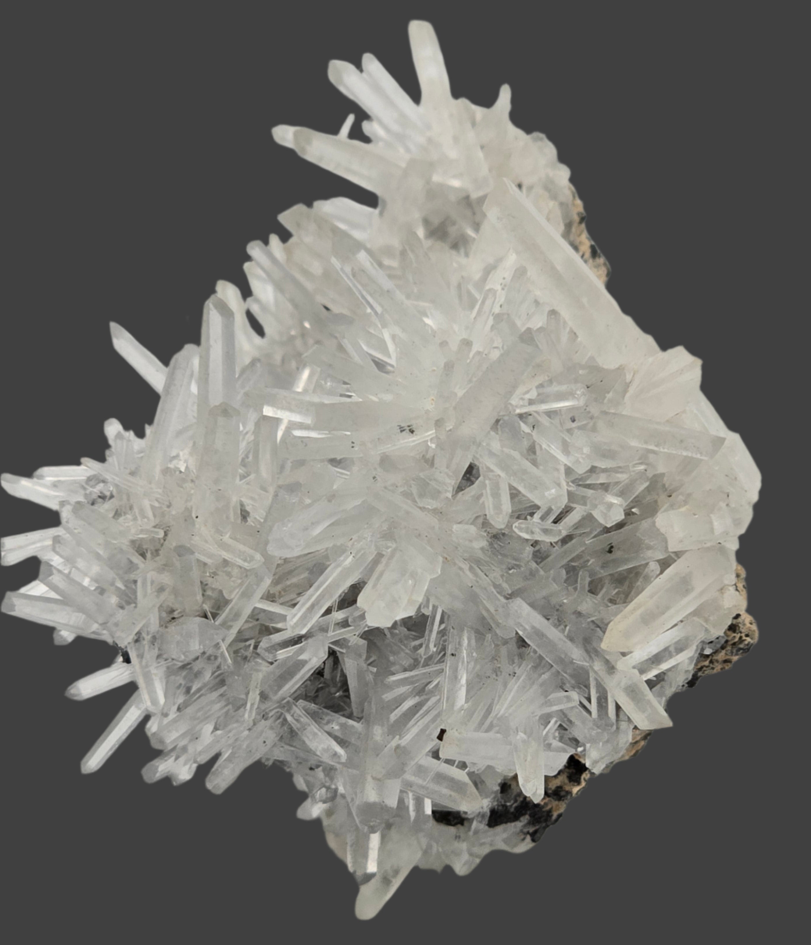 CHALCOPYRITE with QUARTZ and MANGANO CALCITE  SMALL CABINET