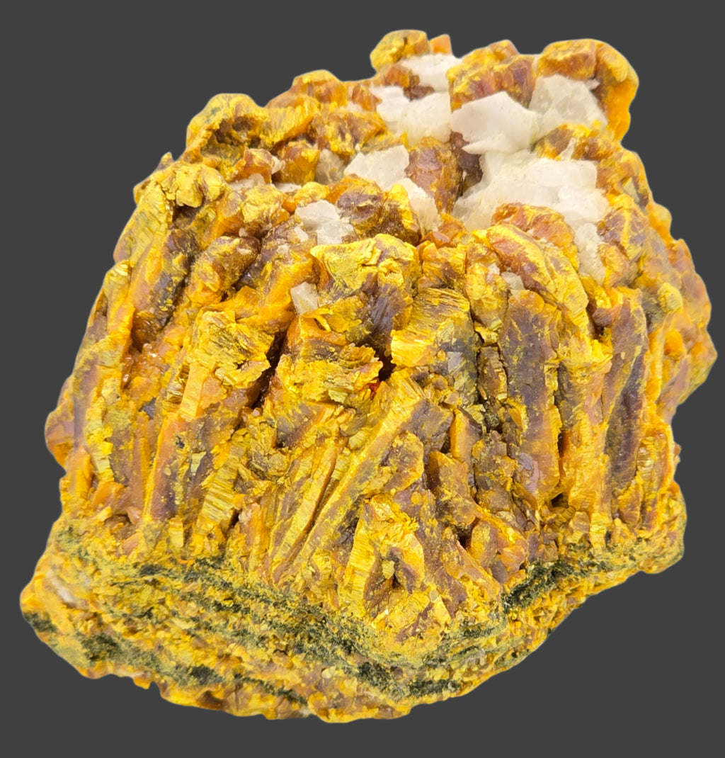 REALGAR with CALCITE (miniature)