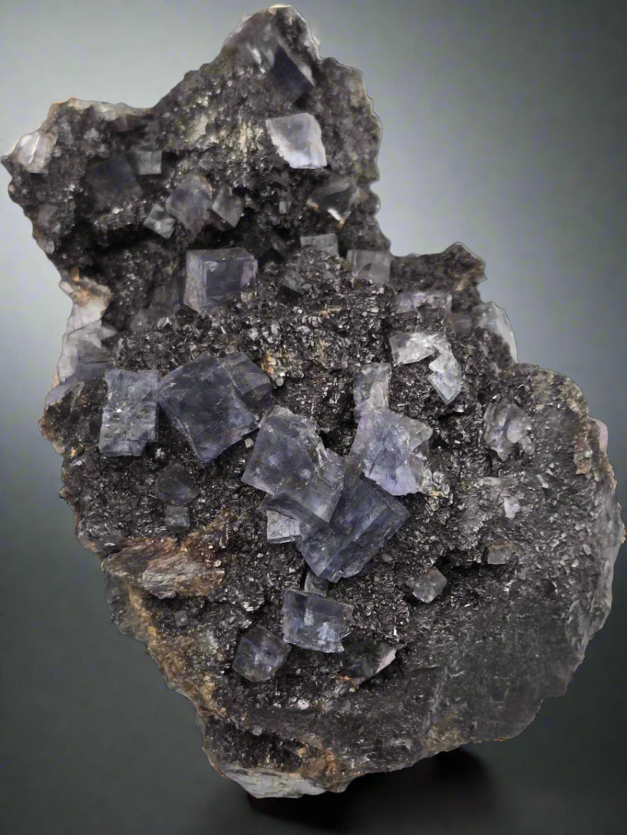 FLUORITE on SPHALERITE cabinet