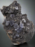 FLUORITE sur SPHALÉRIQUE, MINE DE YAOGANGXIAN, HUNAN, RPC (armoire)