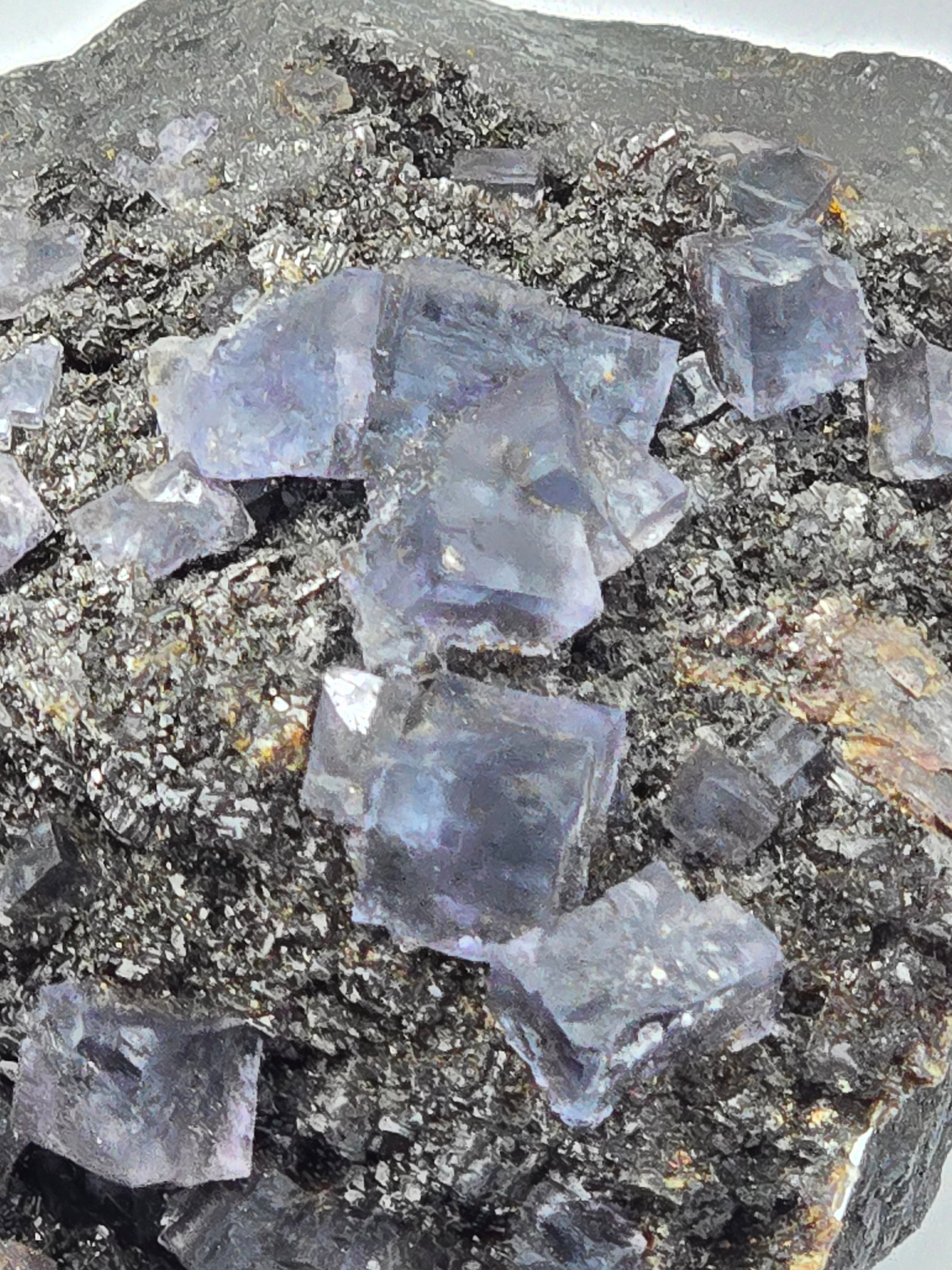 FLUORITE on SPHALERITE cabinet