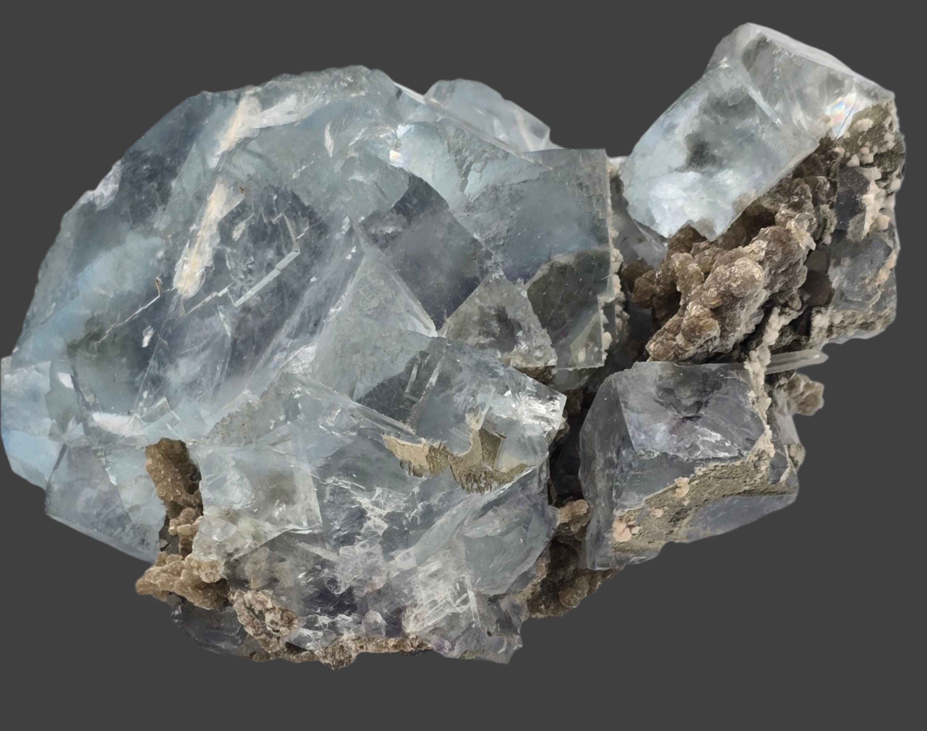 FLUORITE, PYRITE, QUARTZ