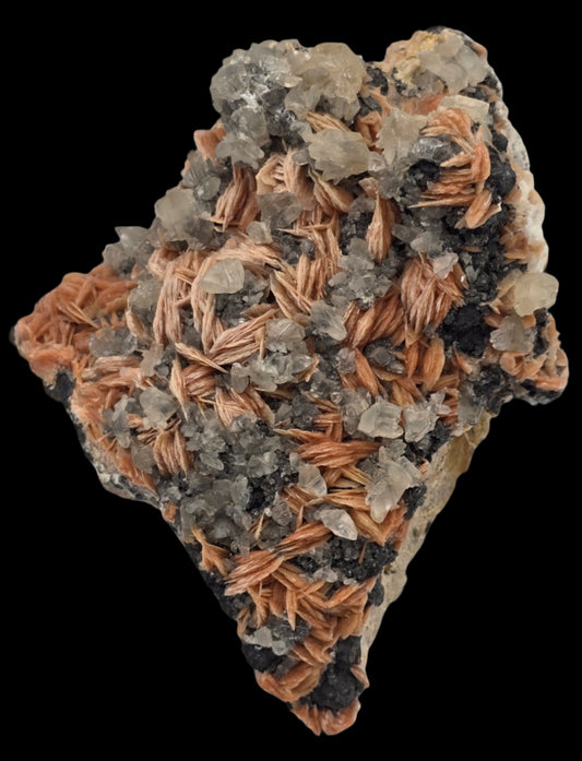 BARITE,  CALCITE and SPHALERITE