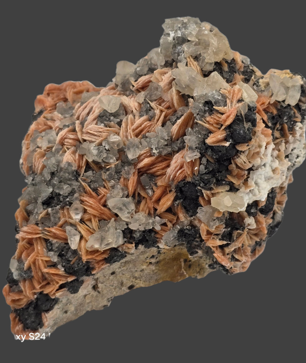 BARYTE,  CALCITE and SPHALERITE (LARGE CABINET)