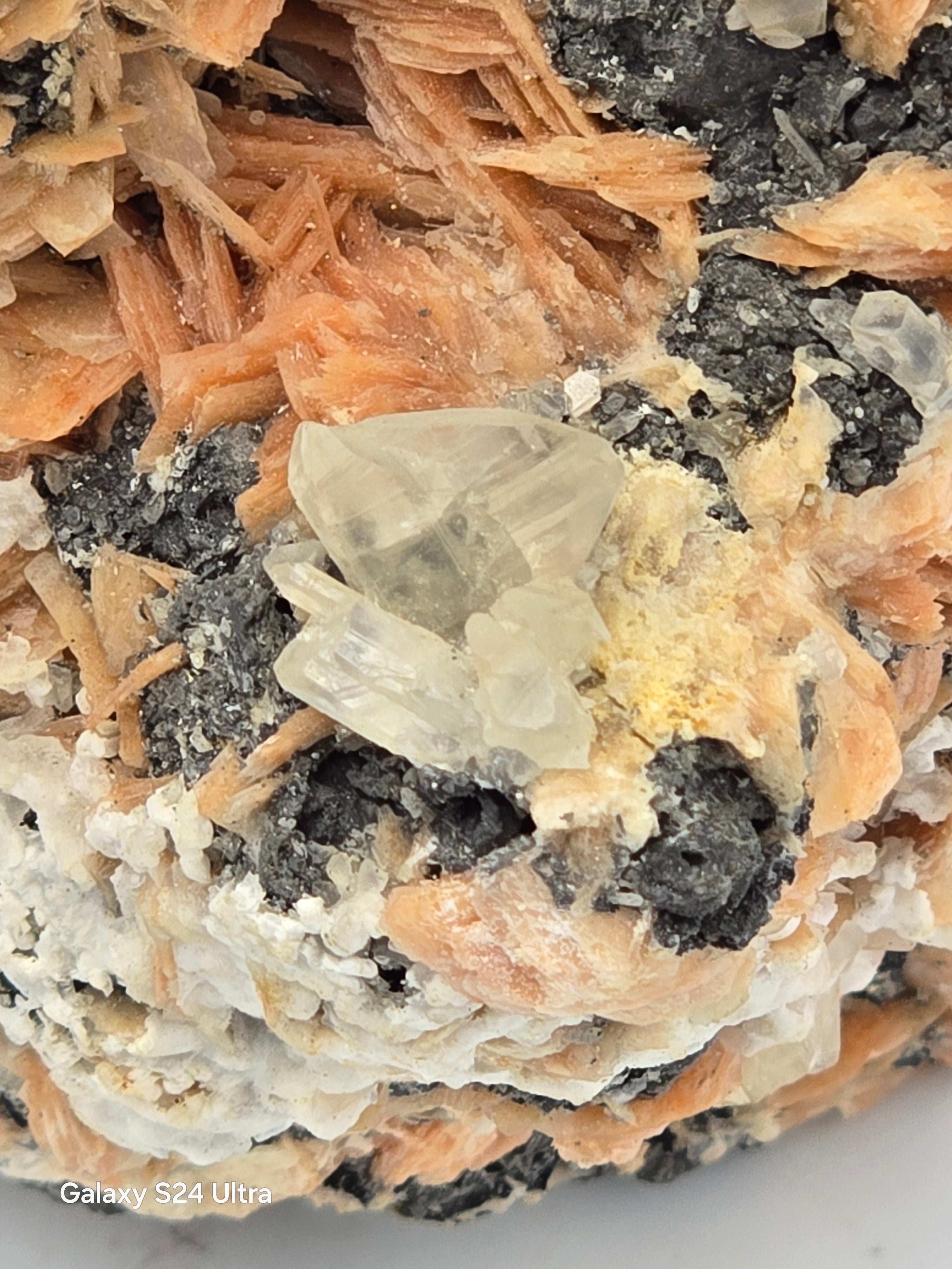 BARYTE,  CALCITE and SPHALERITE (LARGE CABINET)