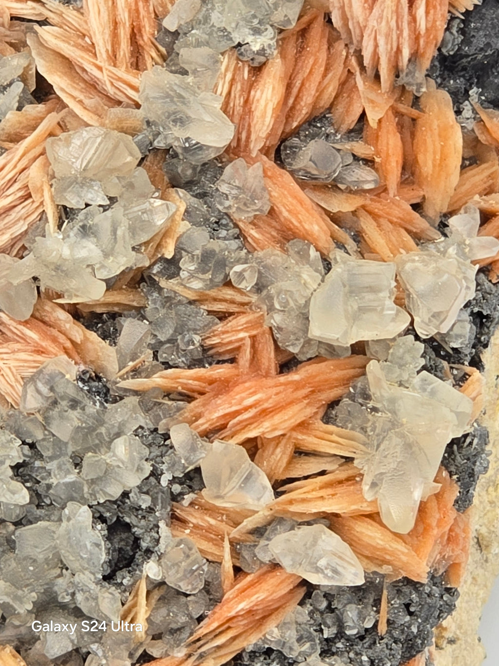 BARYTE,  CALCITE and SPHALERITE (LARGE CABINET)