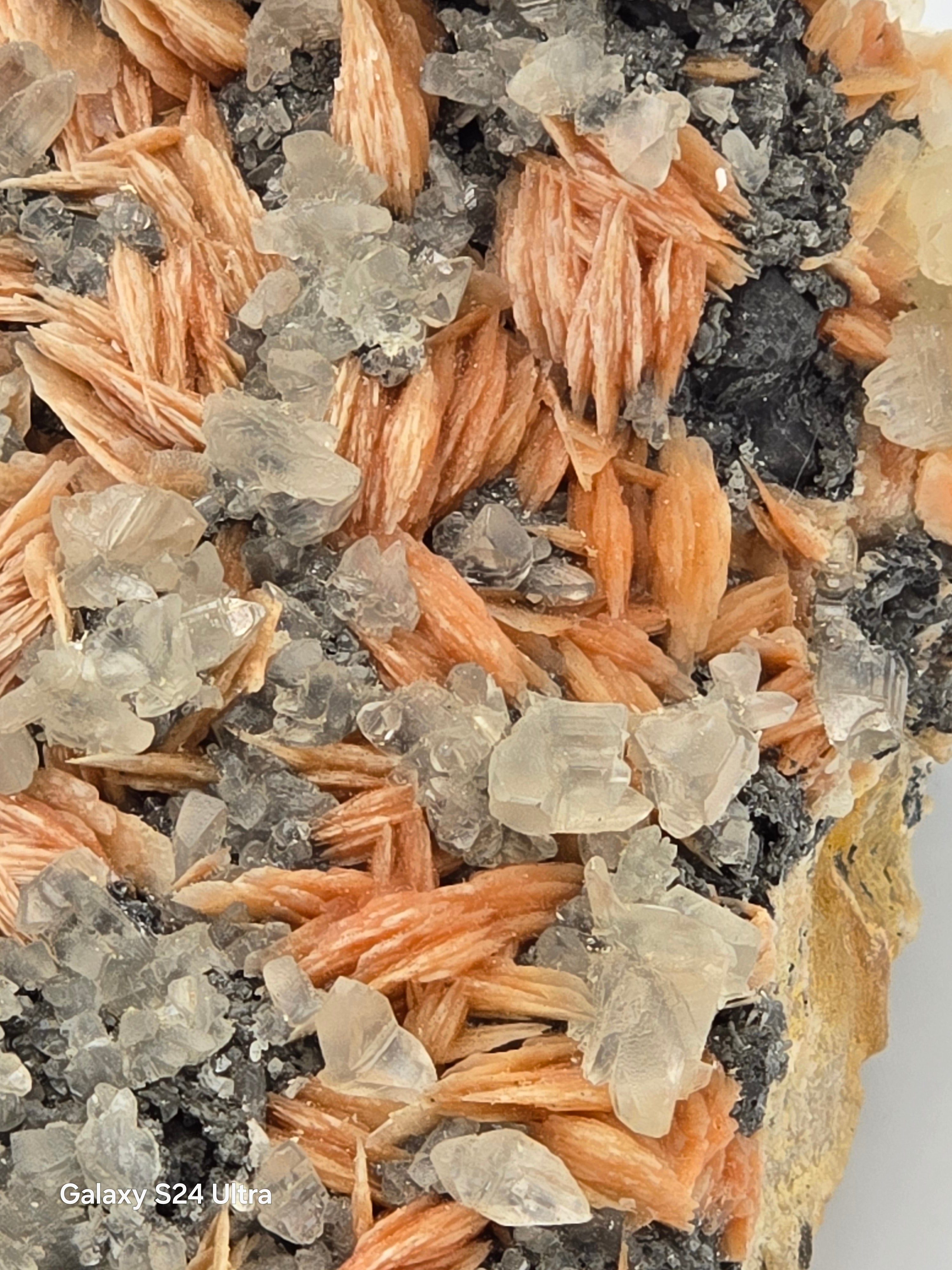 BARYTE,  CALCITE and SPHALERITE (LARGE CABINET)