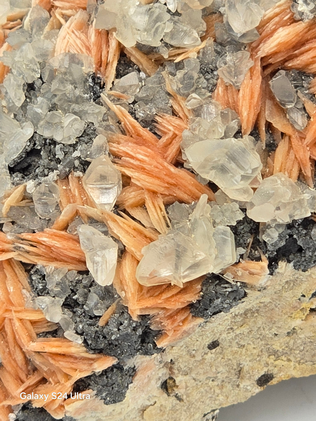 BARYTE,  CALCITE and SPHALERITE (LARGE CABINET)