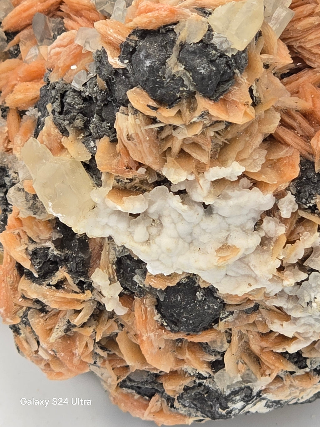 BARYTE,  CALCITE and SPHALERITE (LARGE CABINET)