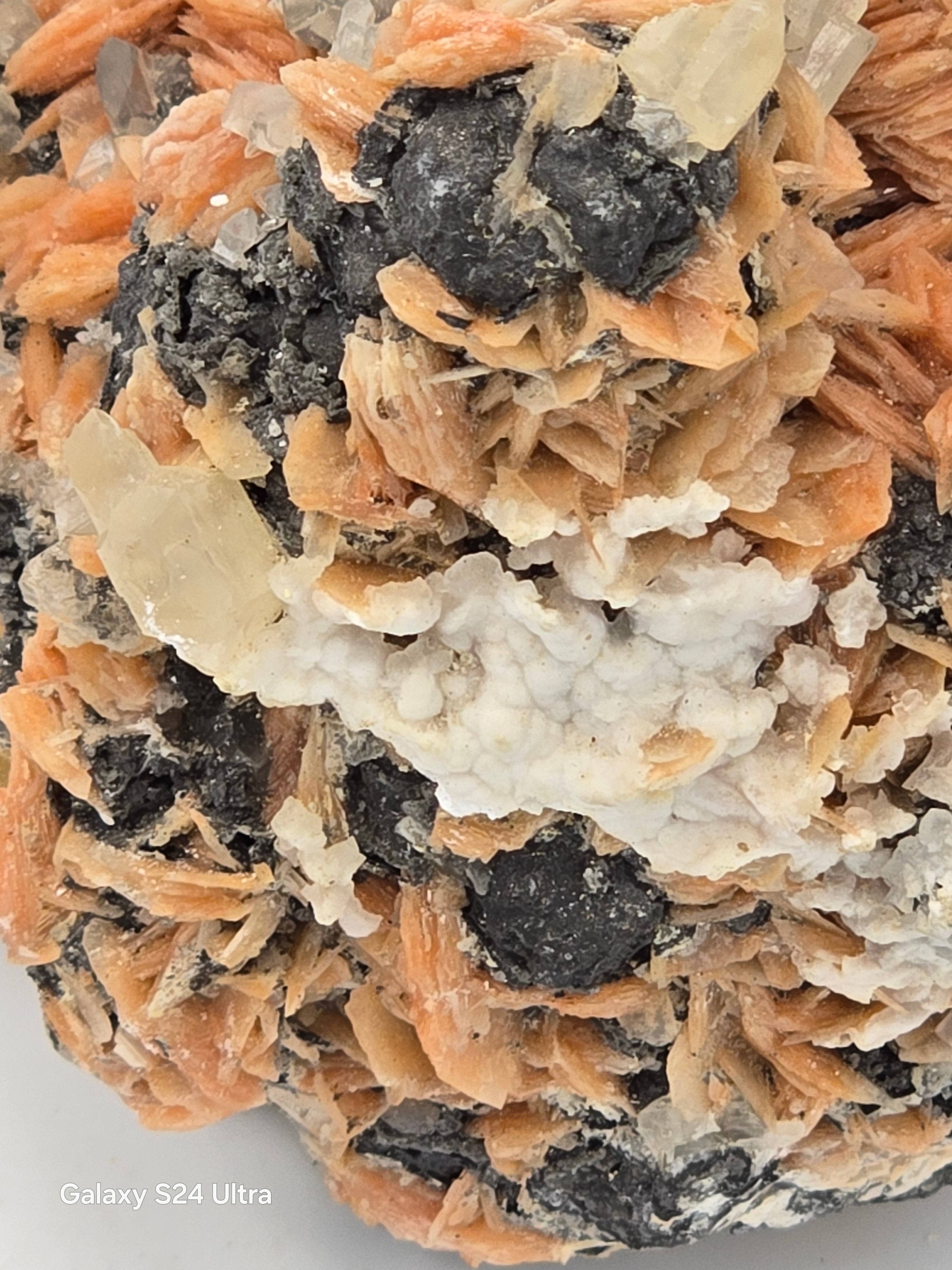 BARYTE,  CALCITE and SPHALERITE (LARGE CABINET)