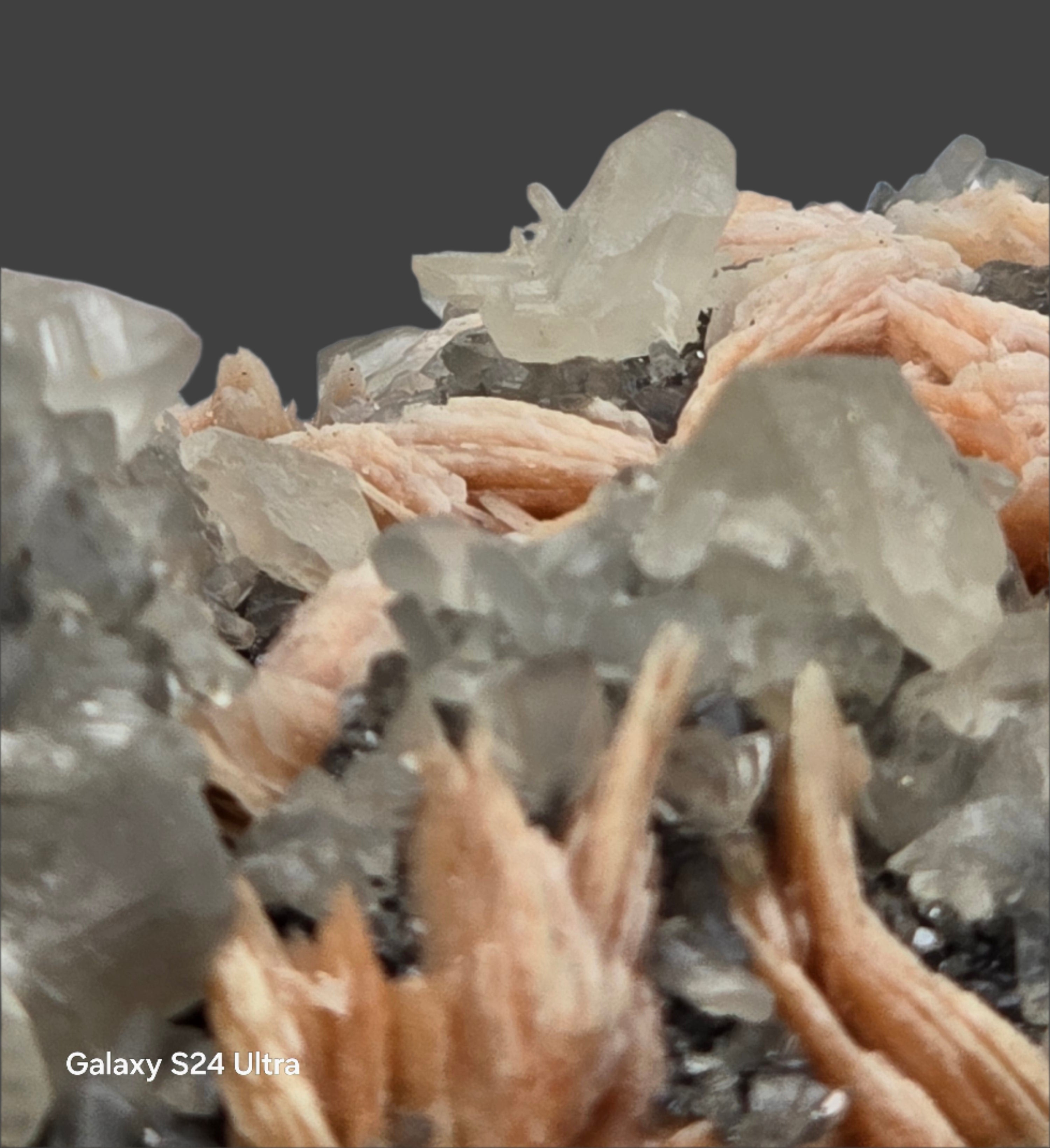 BARYTE,  CALCITE and SPHALERITE (LARGE CABINET)