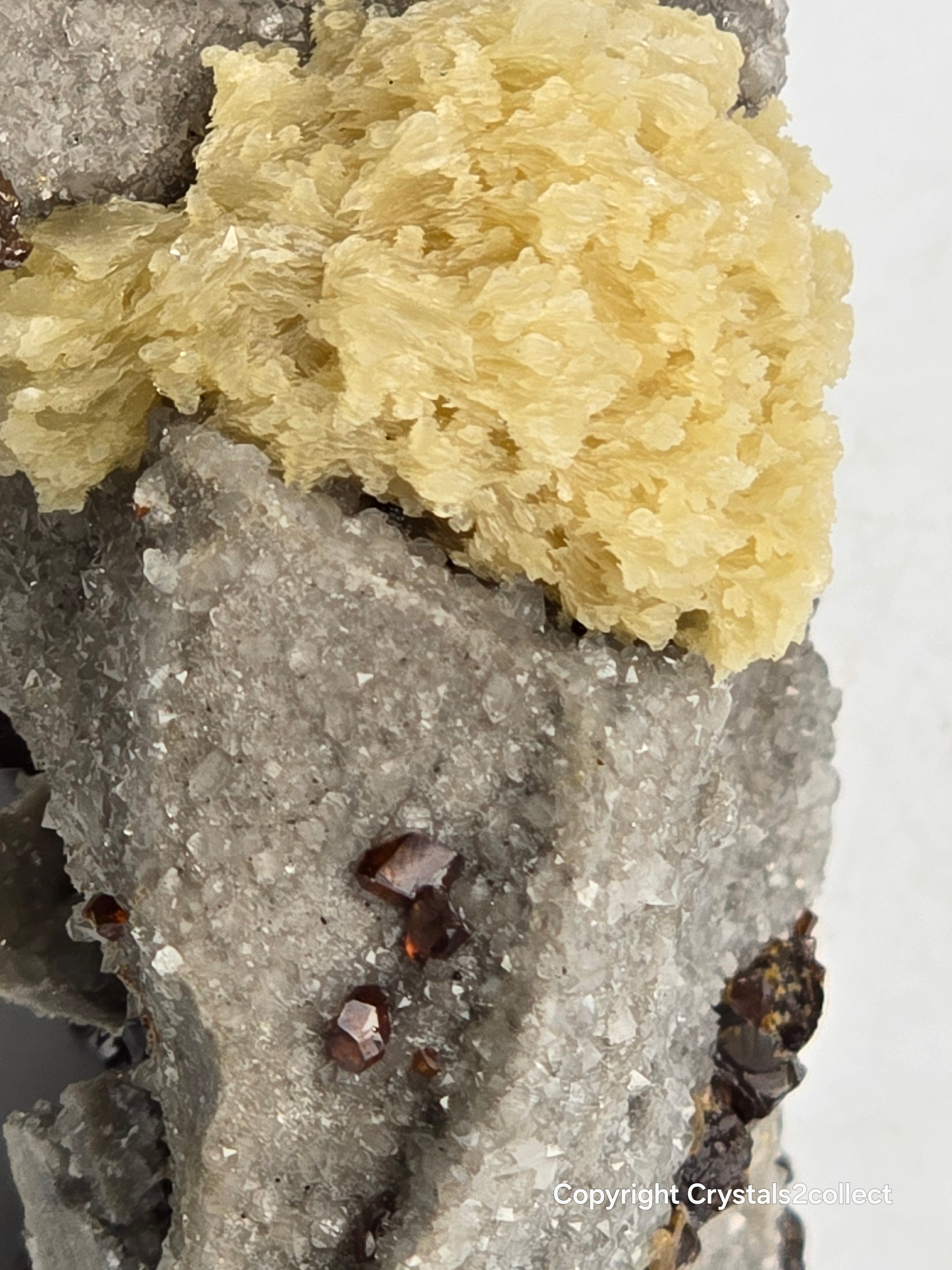 SPHALERITE with BARYTE (large cabinet)