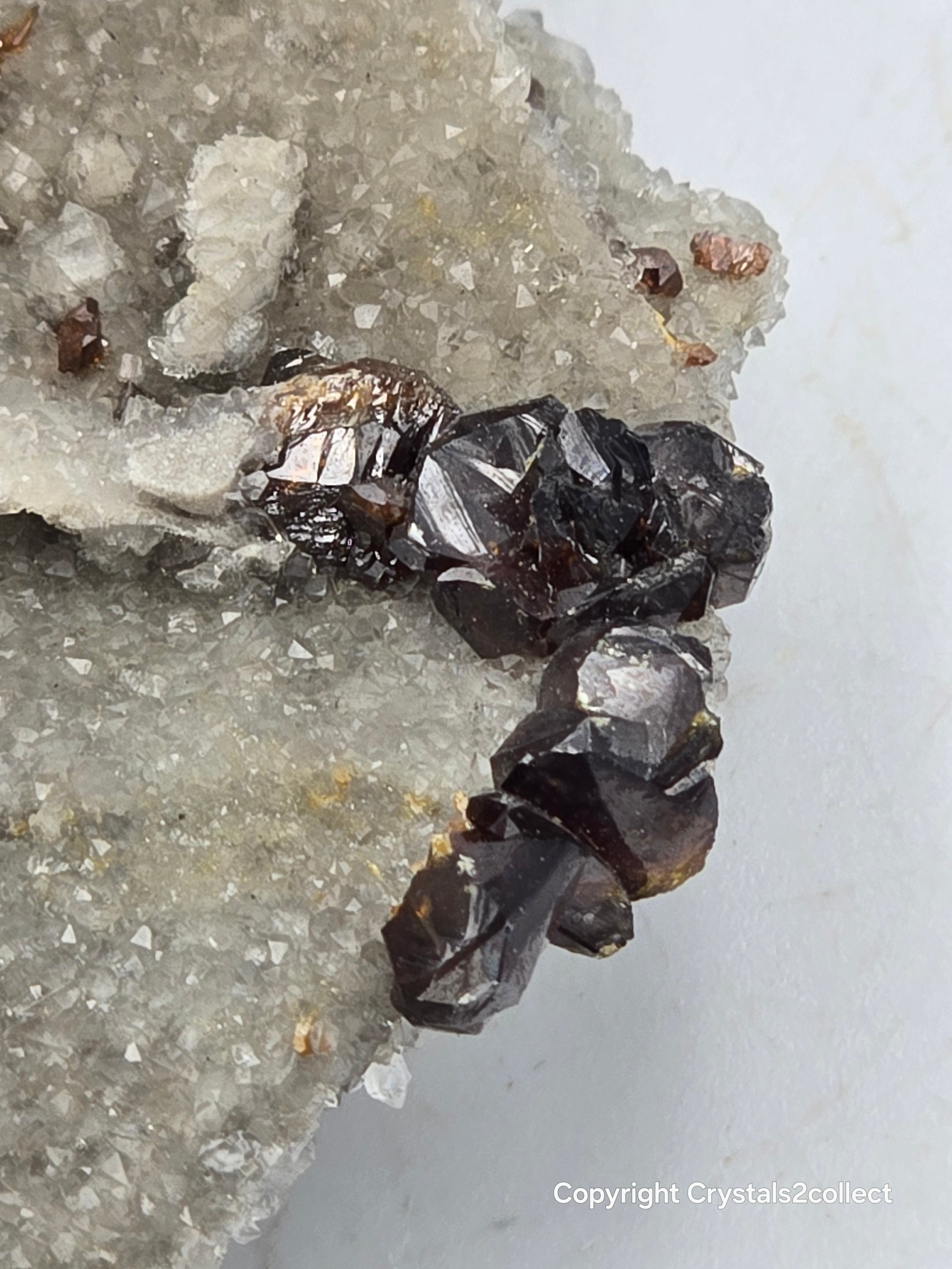 SPHALERITE with BARYTE (large cabinet)