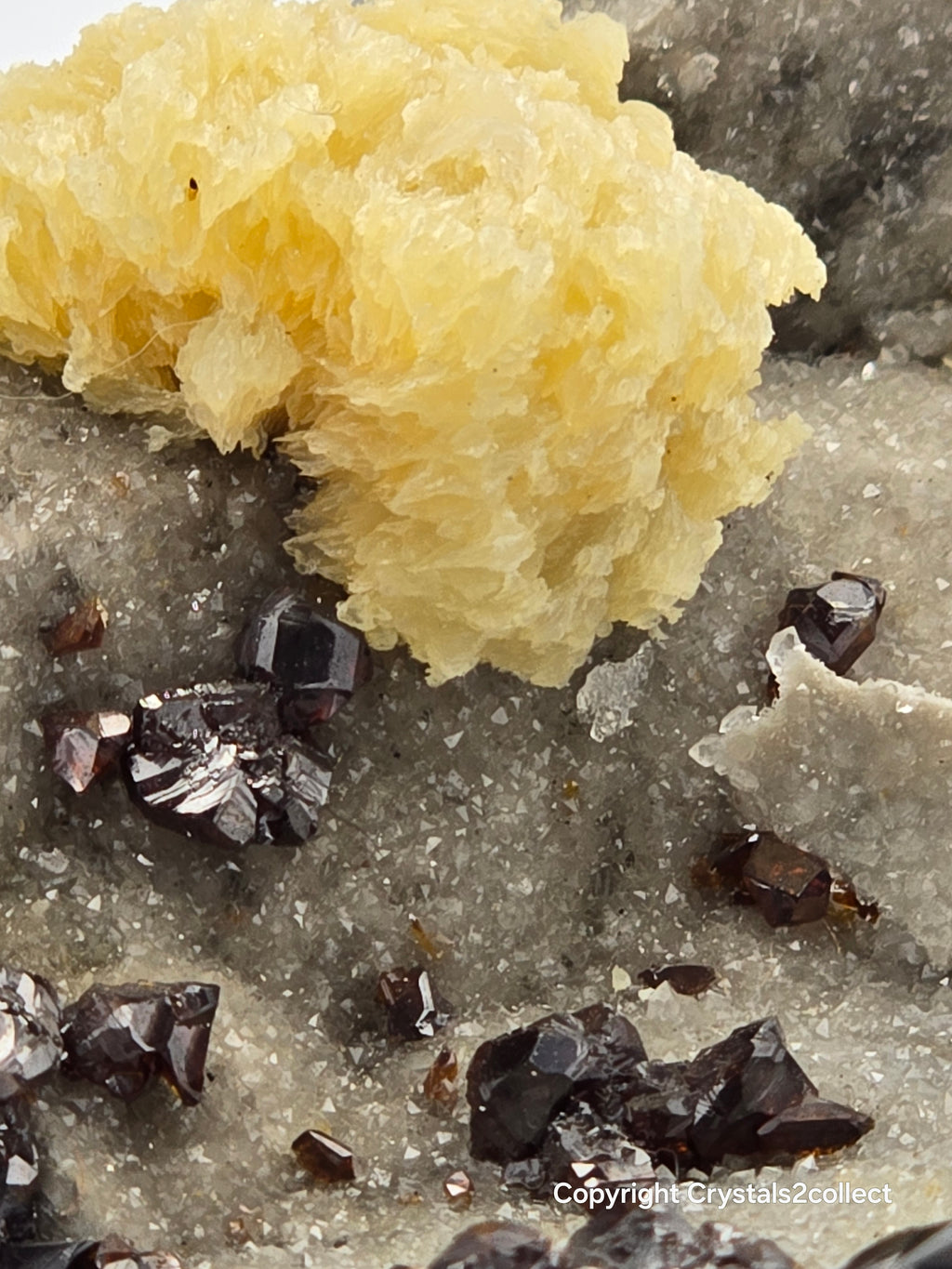 SPHALERITE with BARYTE (large cabinet)