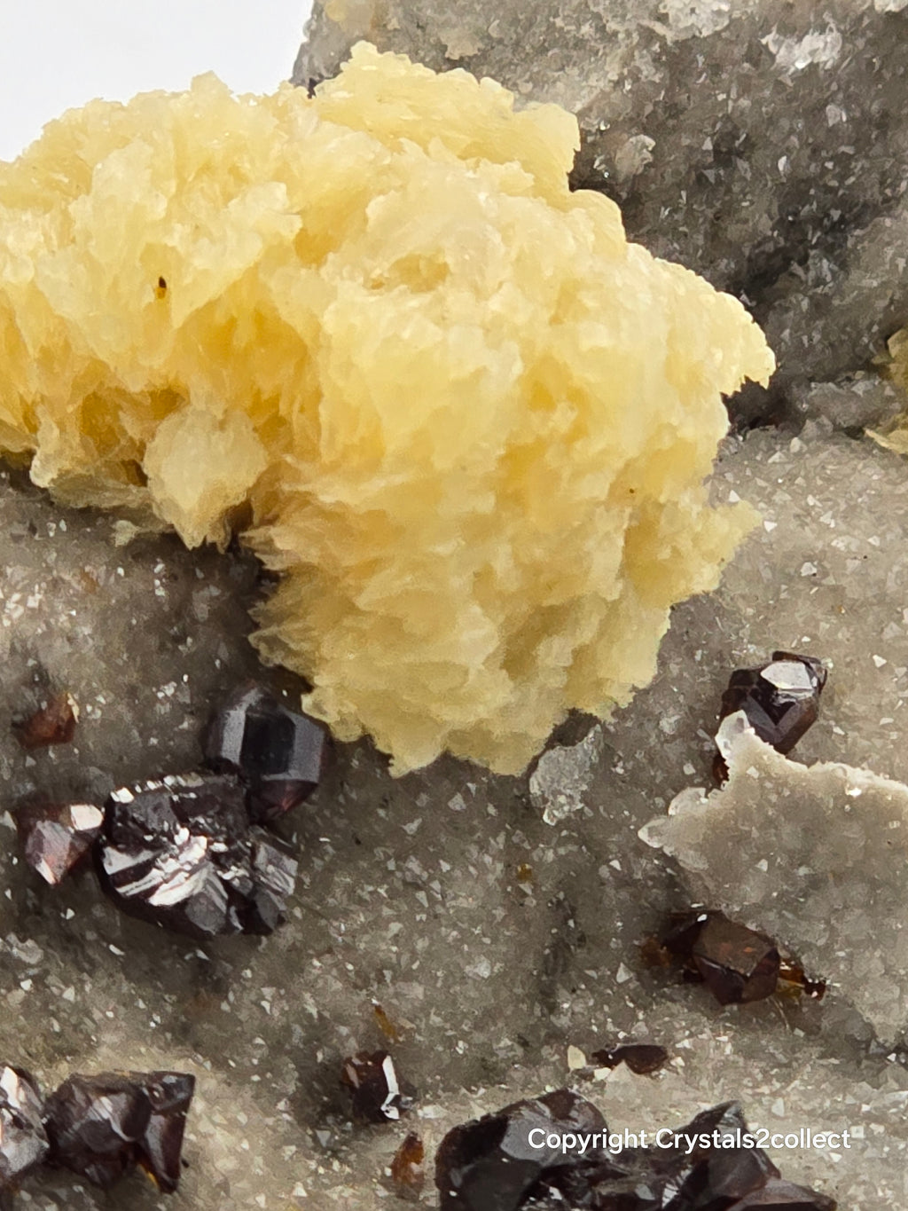 SPHALERITE with BARYTE (large cabinet)