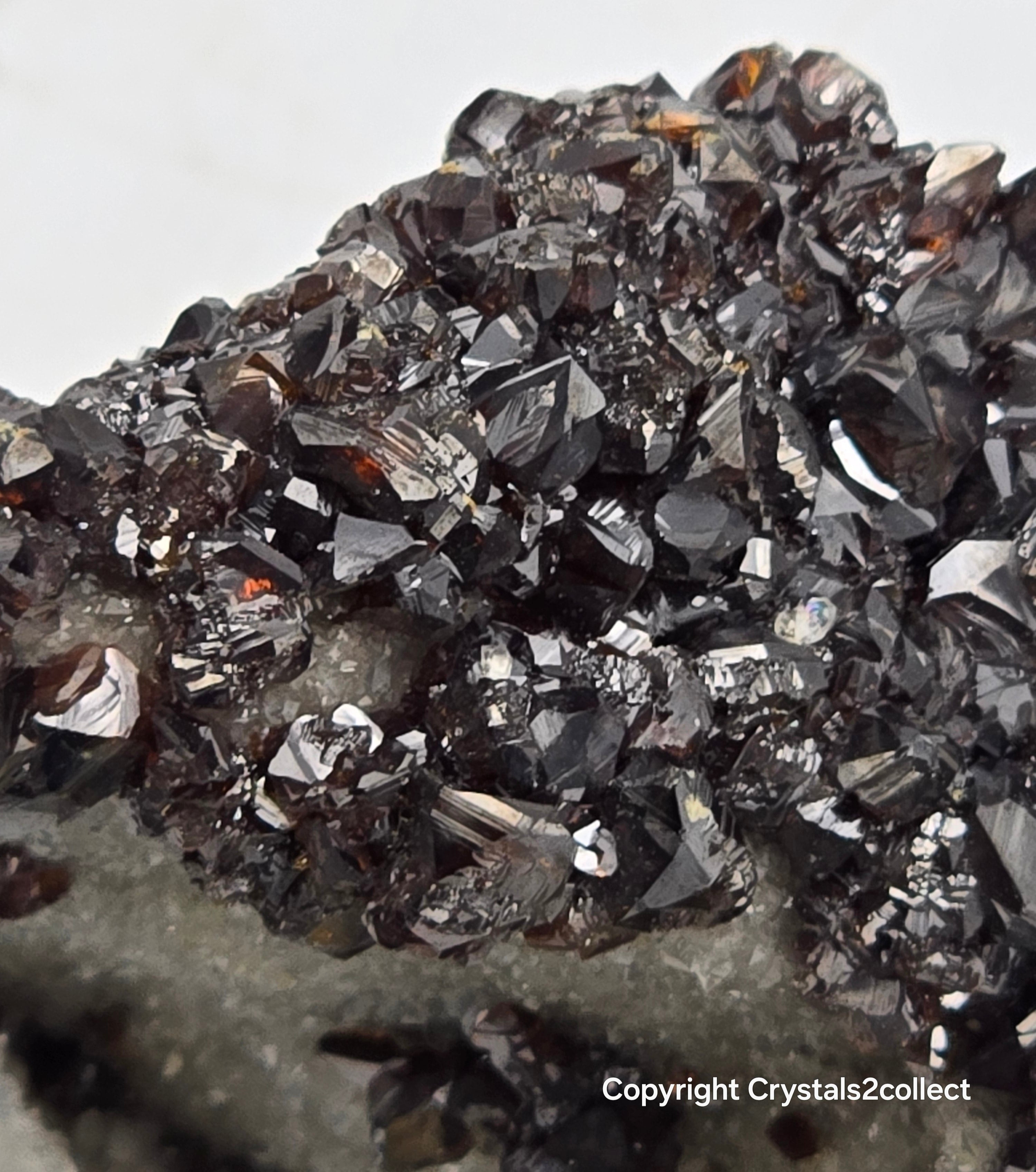 SPHALERITE with BARYTE (large cabinet)