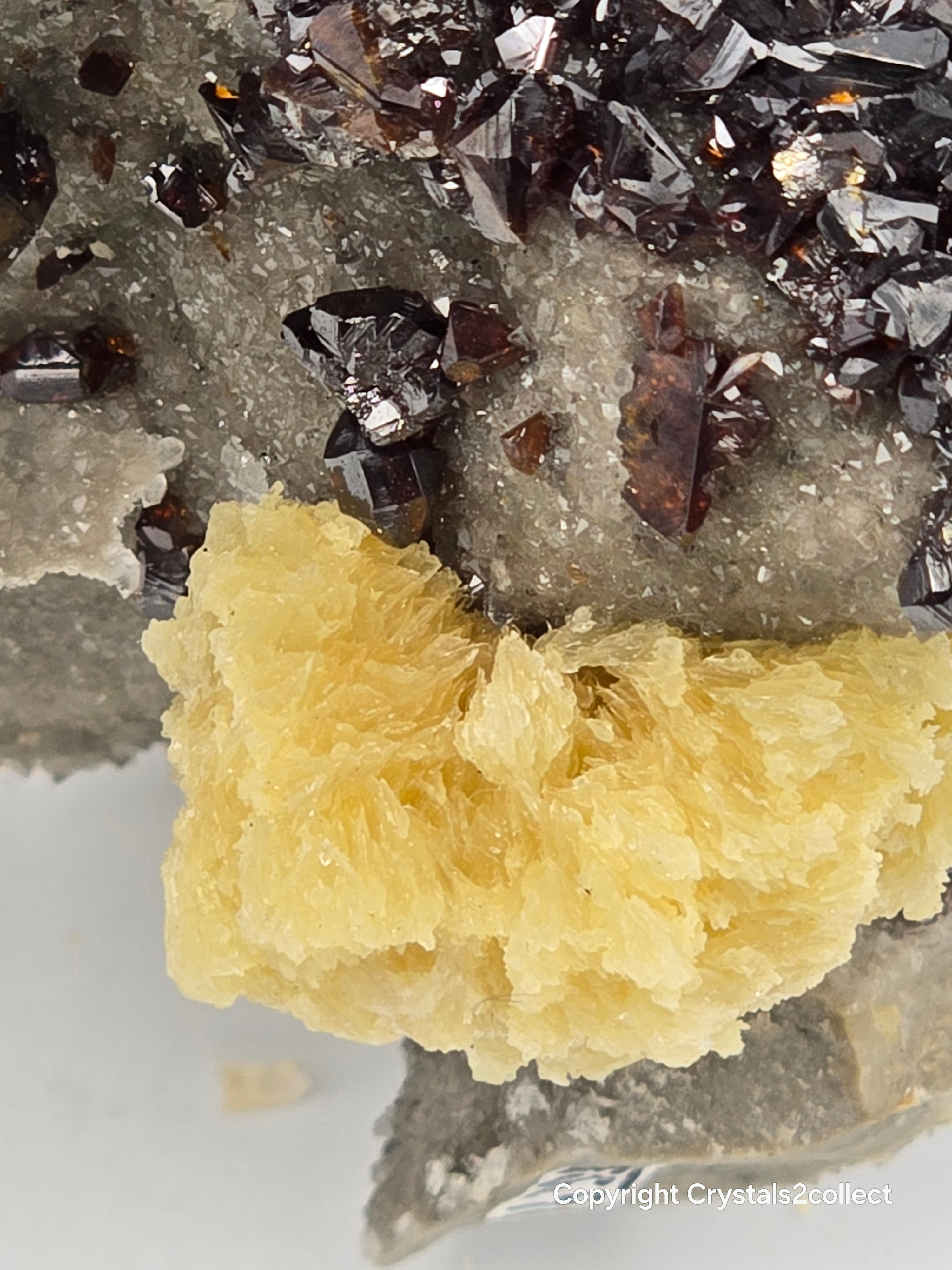 SPHALERITE with BARYTE (large cabinet)