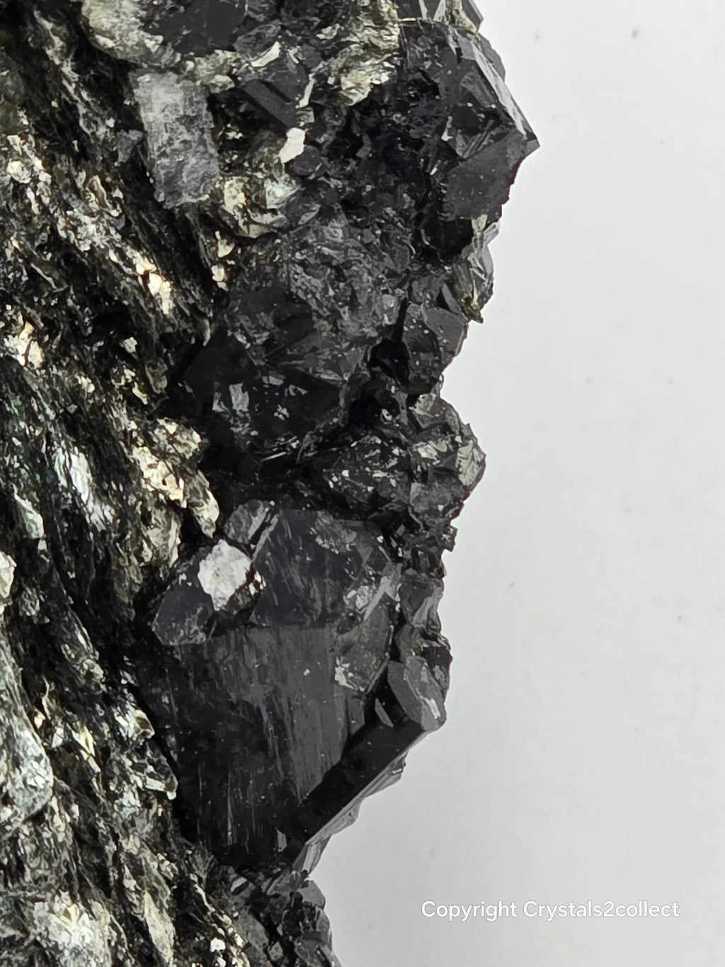 Hematite mineral specimen with metallic luster and crystalline structure, ideal for collectors